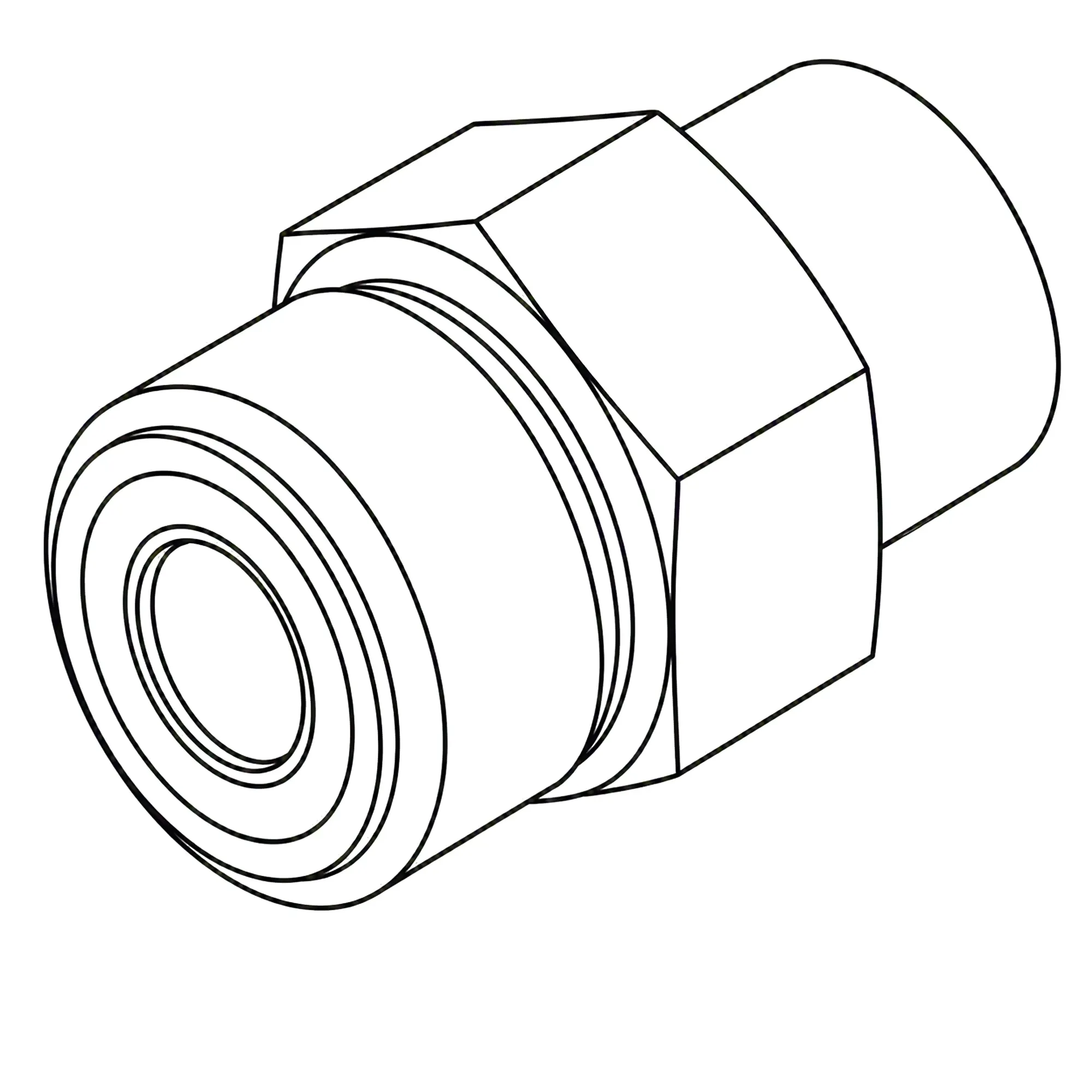 Fitting - Adapter .078 Ori