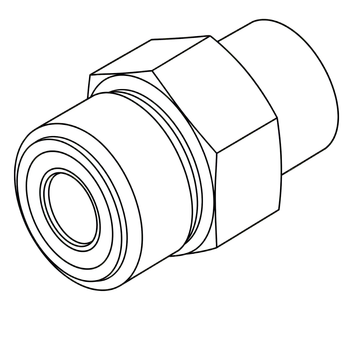 Fitting - Adapter .078 Ori