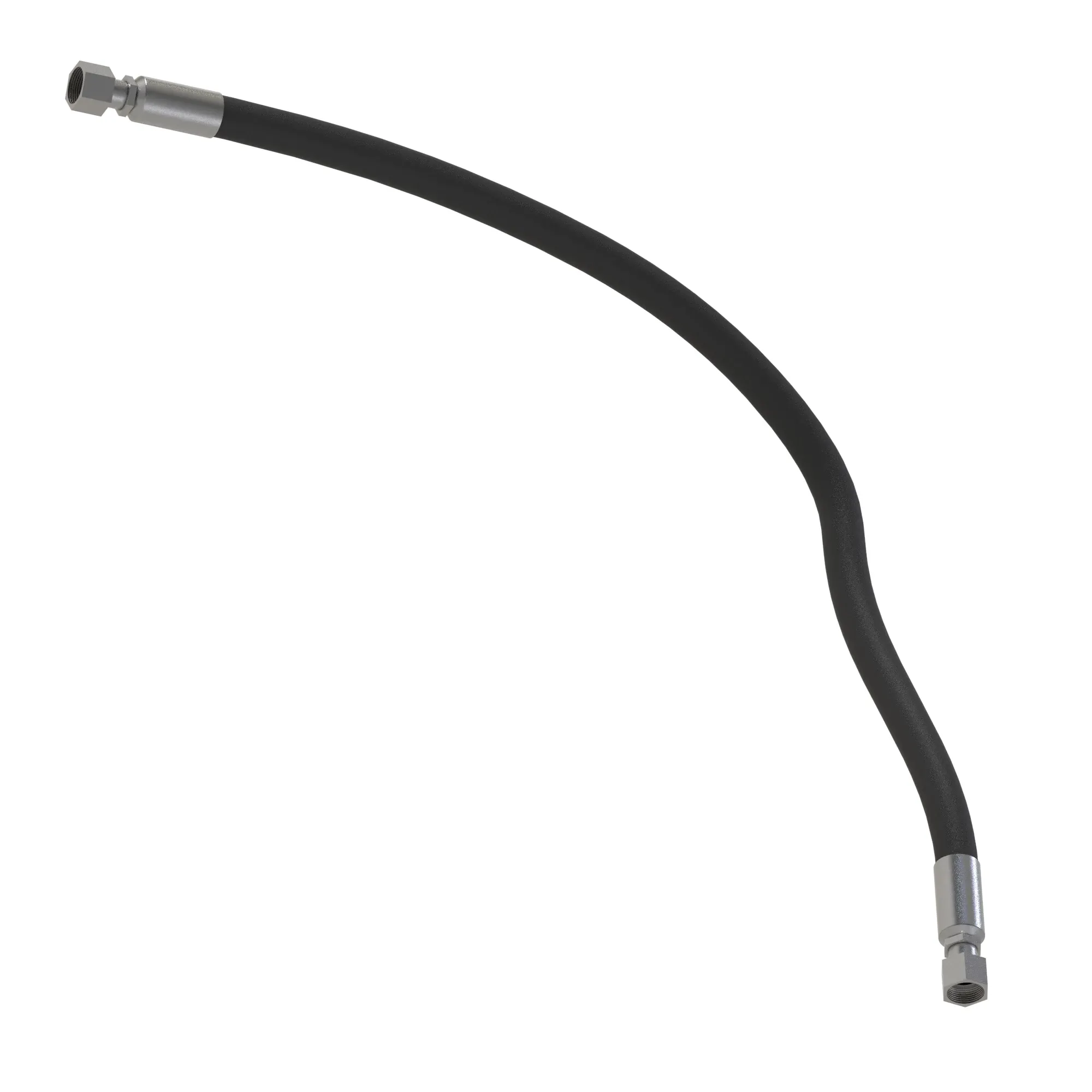 John Deere Control Valve to Hydraulic Cylinder Hose - AT543776