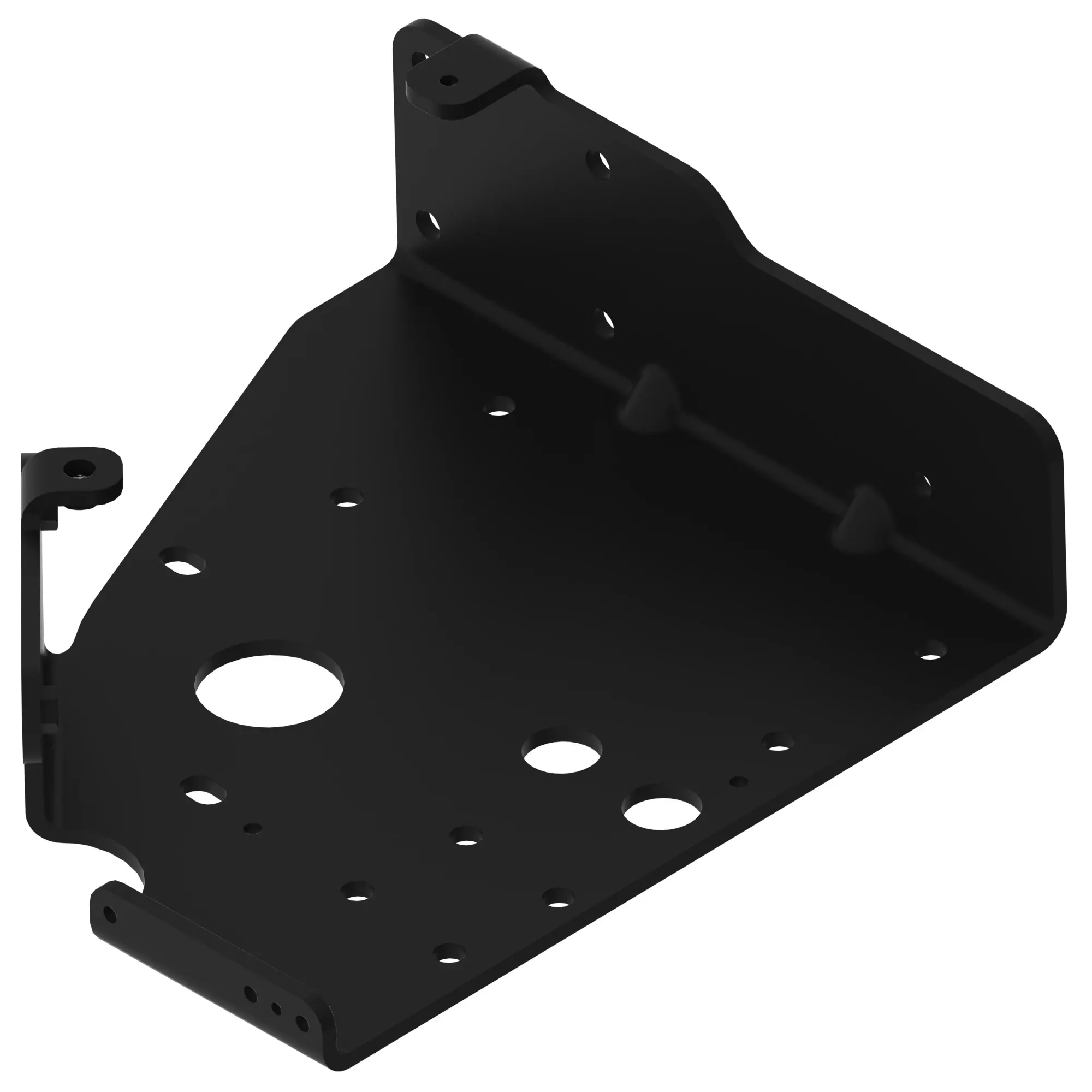 BRACKET, DUAL FILTER AND LUBE FILTE