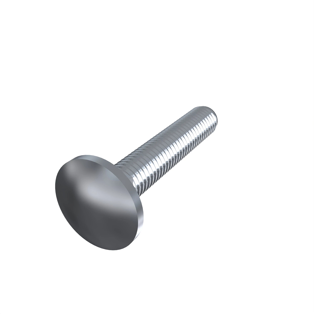 John Deere Round Head Square Neck Bolt, M8 X 50 - 03M7119