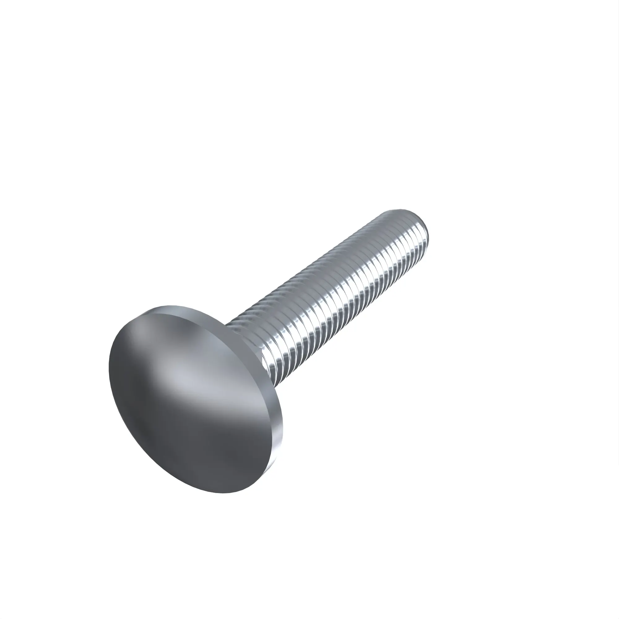 John Deere Round Head Square Neck Bolt, M8 X 50 - 03M7119