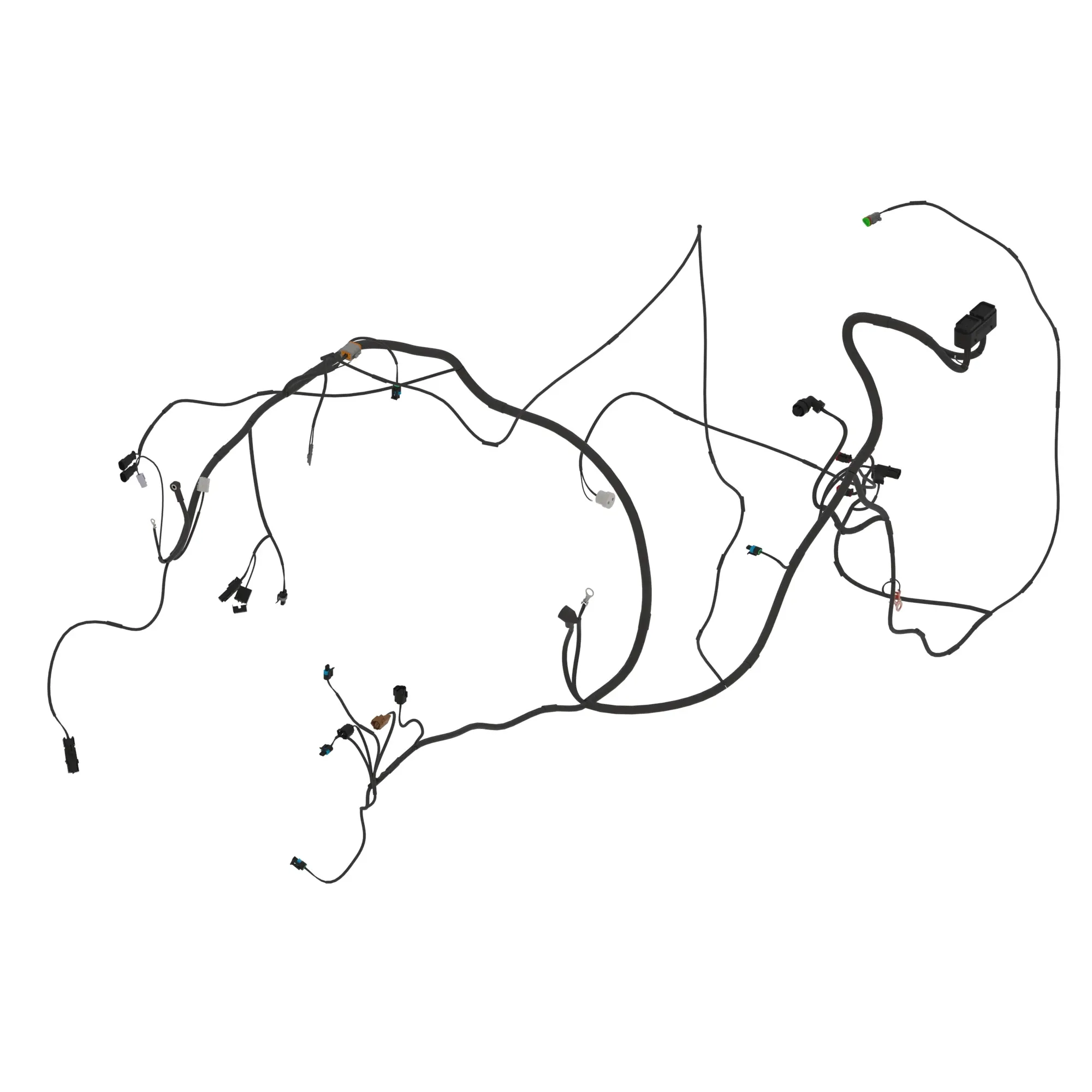 John Deere Engine Transmission Wiring Harness - AT449519