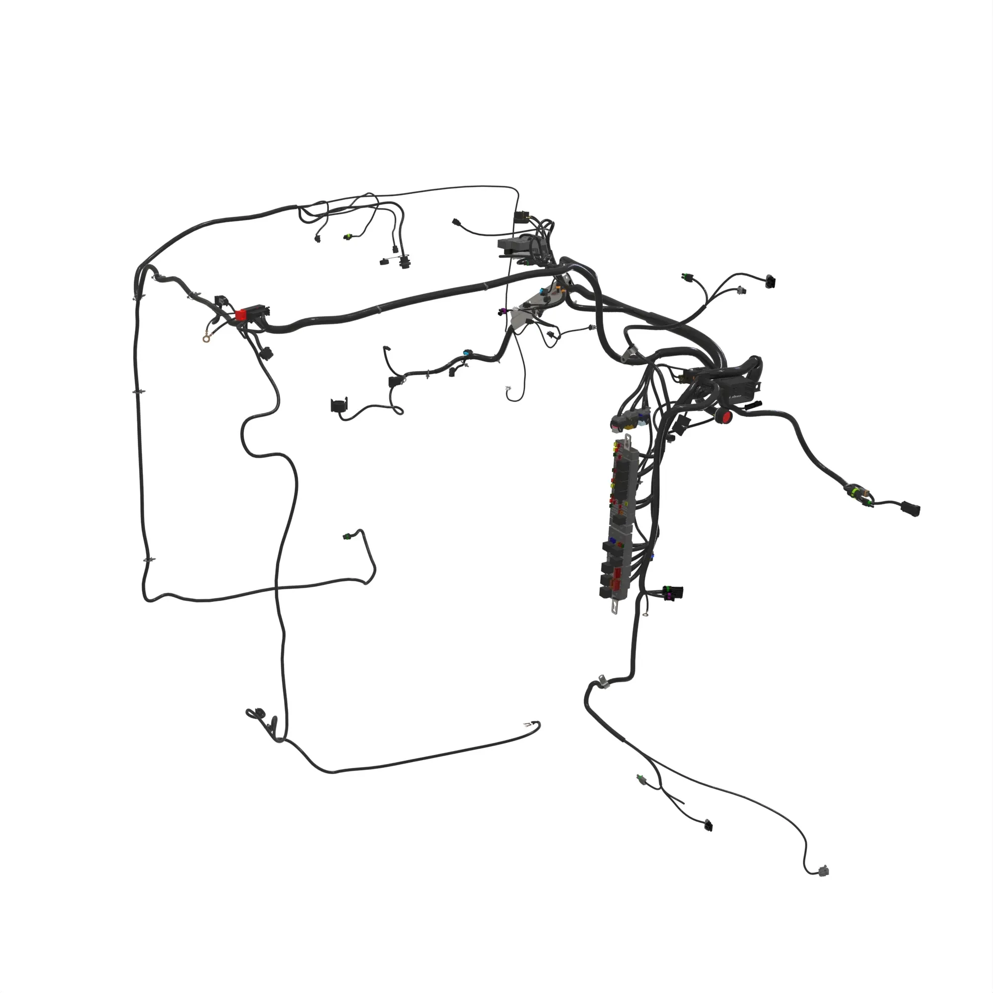 CAB WIRING HARNESS, BRAZIL 7J ST3 &