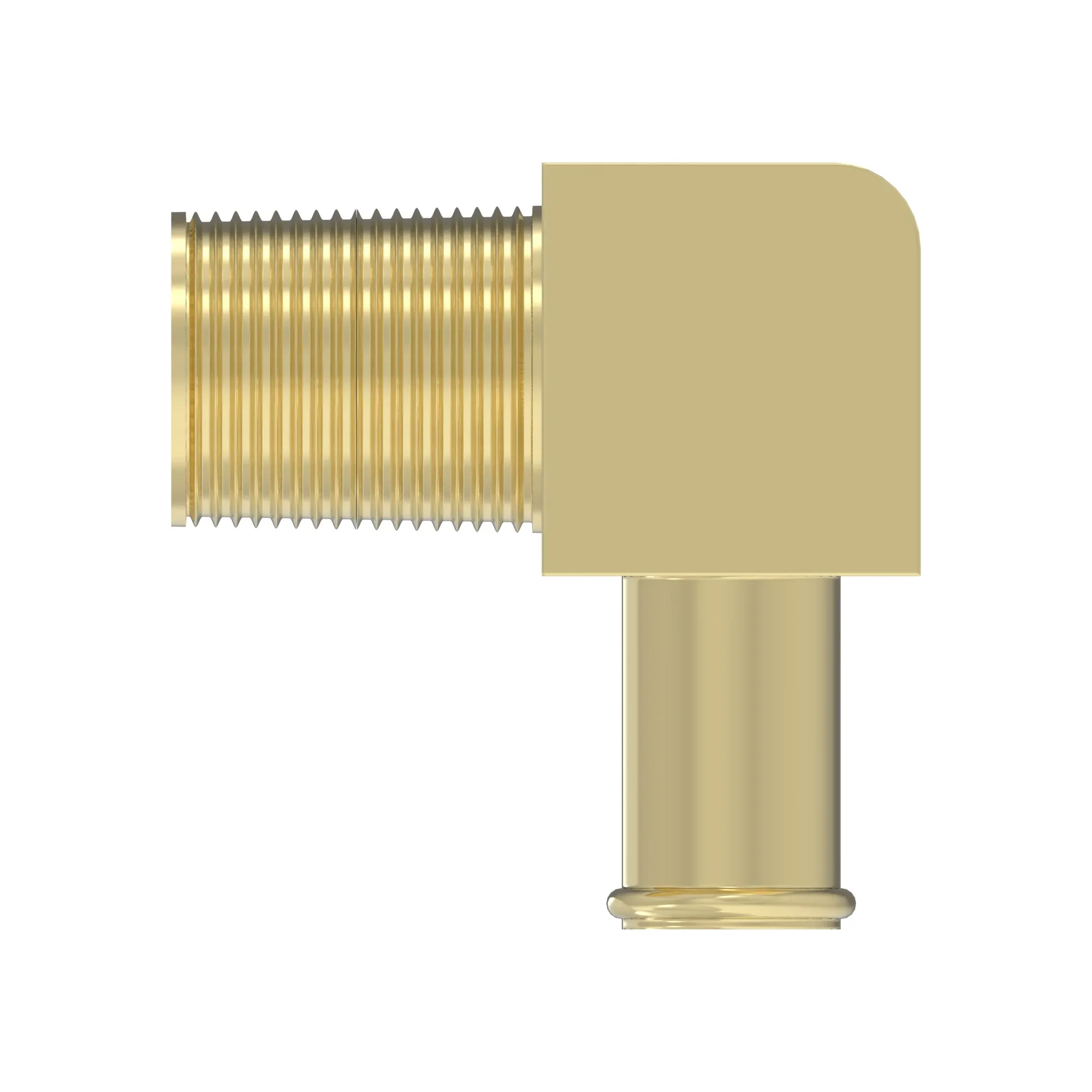 ELBOW FITTING, BEADED BARBED 90, 1/