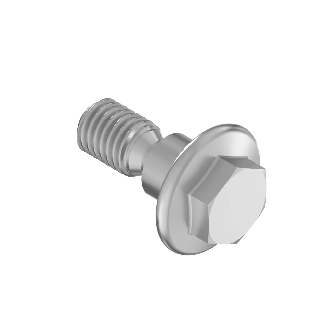 R253764: Hexagonal Head Flanged Screw, M8 X 25