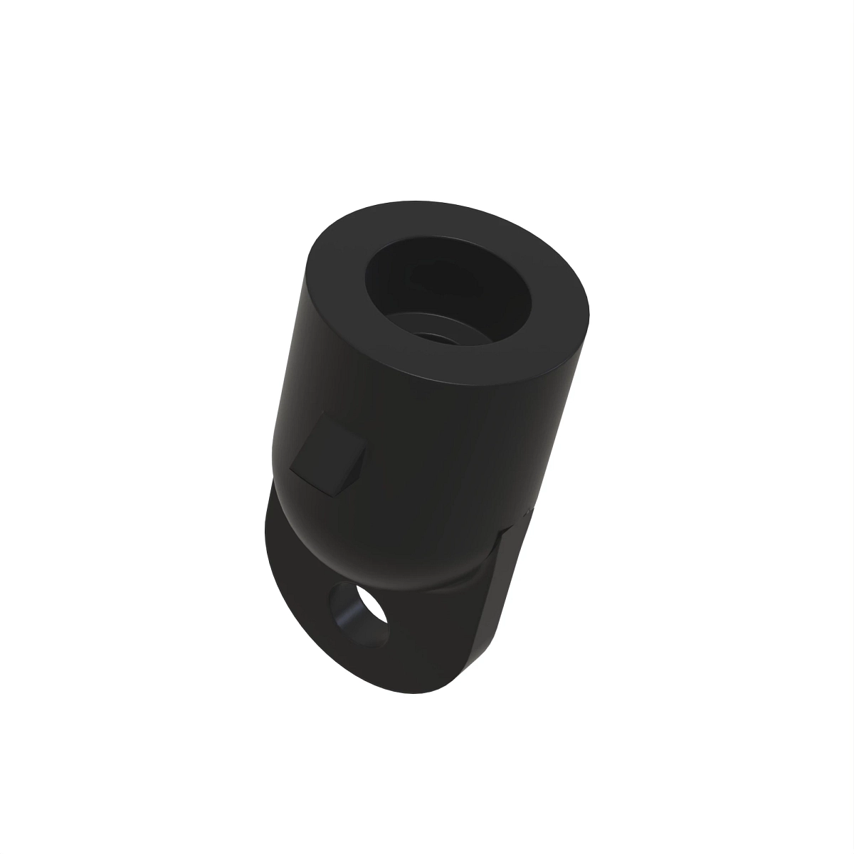 Accy Three-R Dustcap Blk Plstc