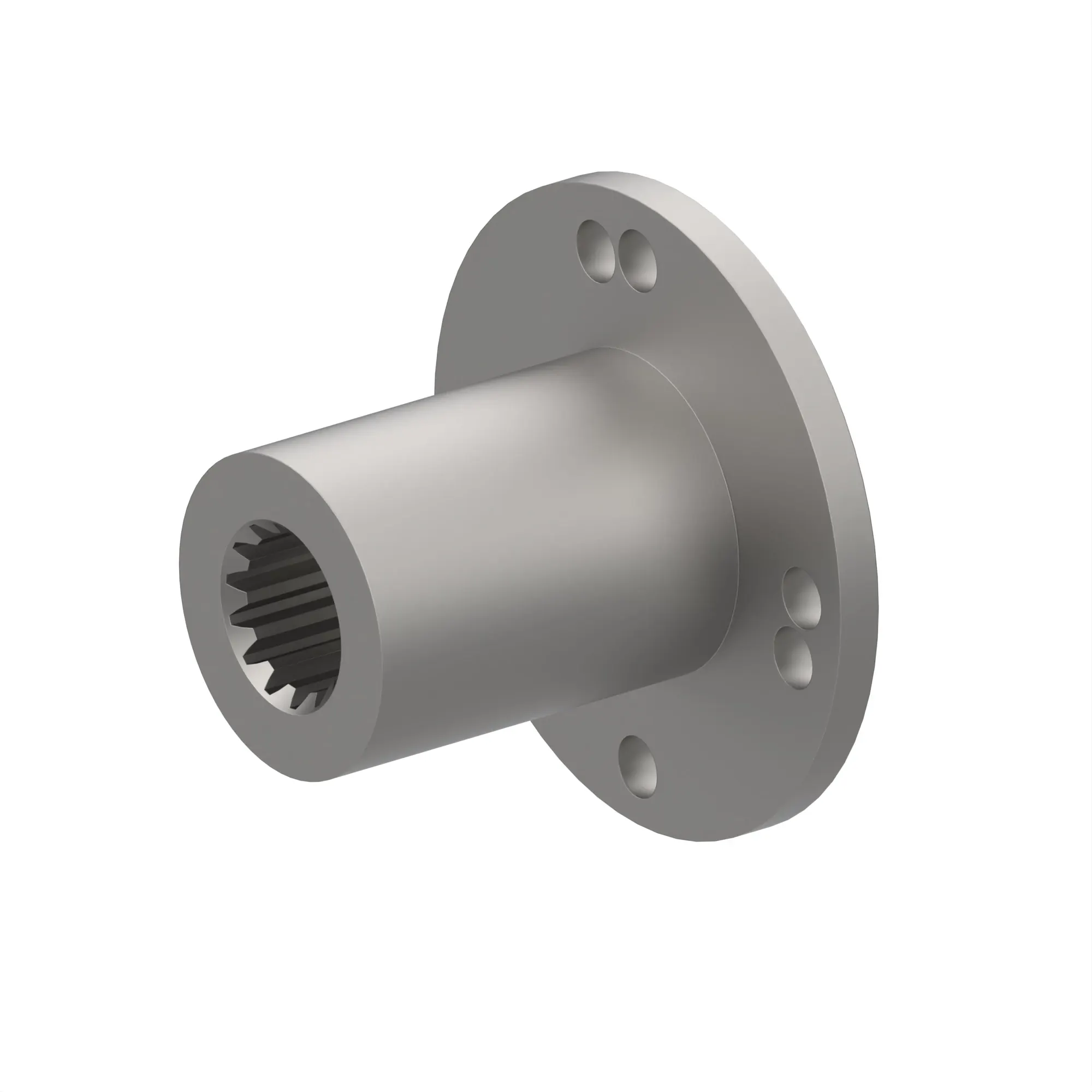 COUPLING, SPLINE TO 4 BOLT