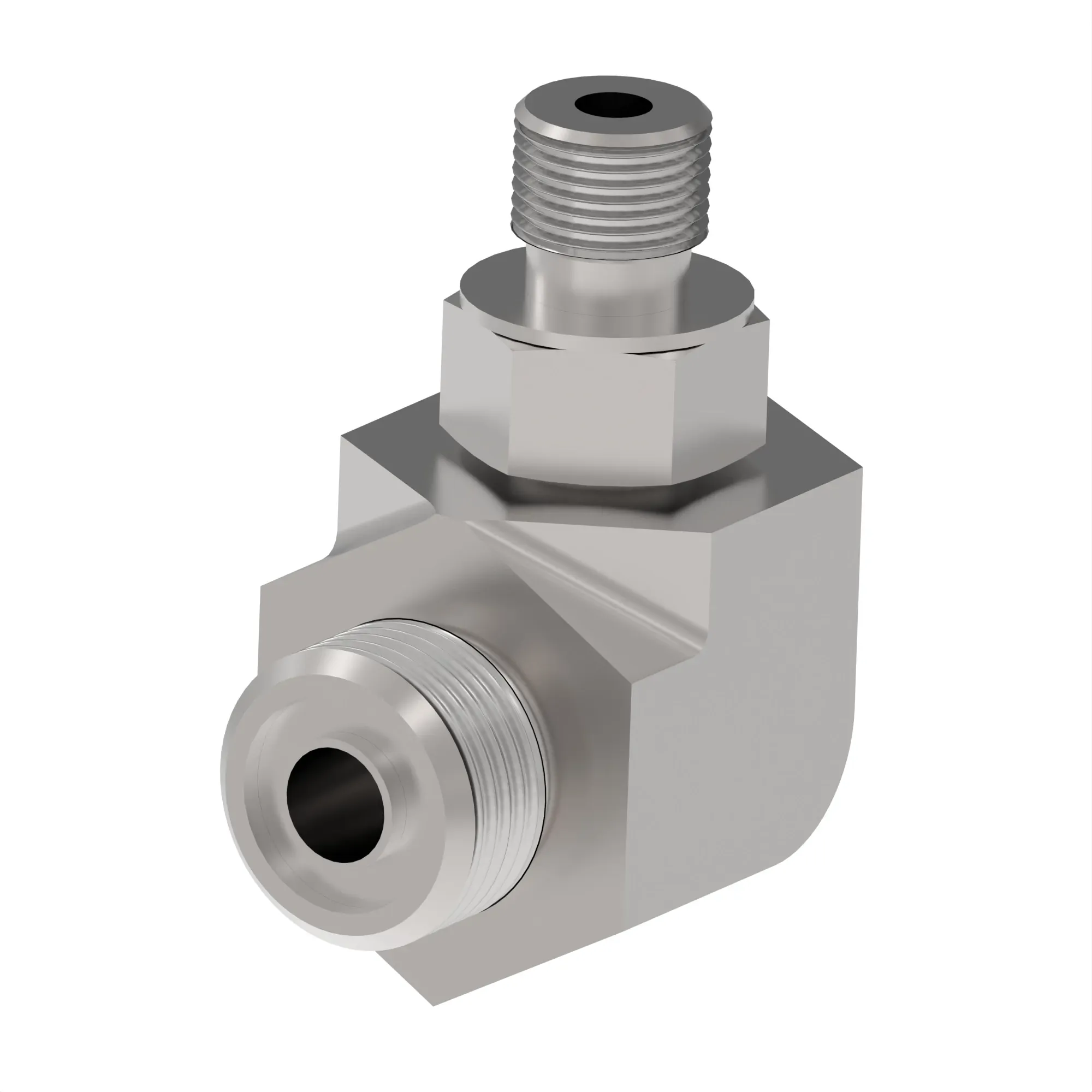 ELBOW FITTING, 90 DEG ELBOW,O-RING