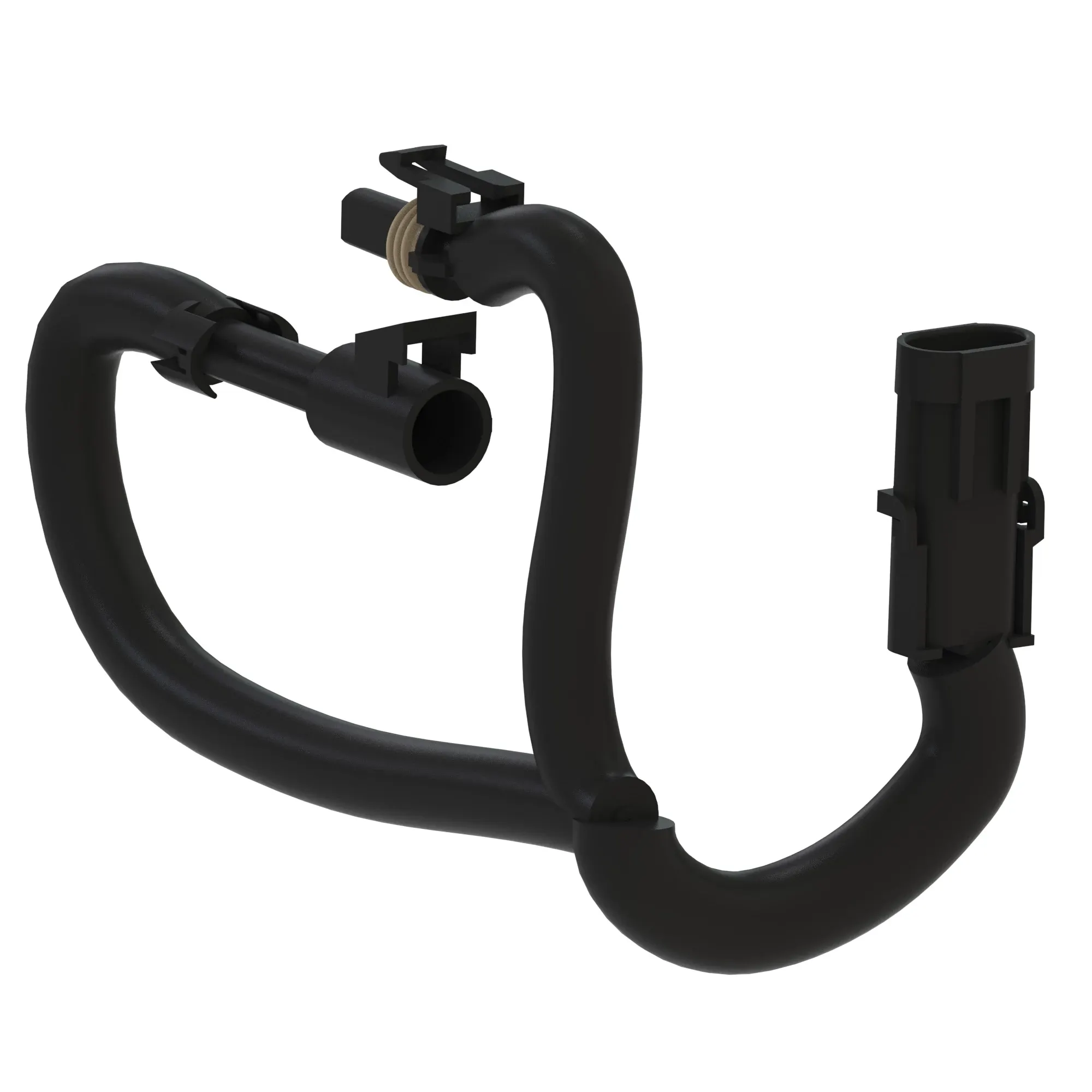 John Deere Air Conditioner Lines Wiring Harness - AXT22113
