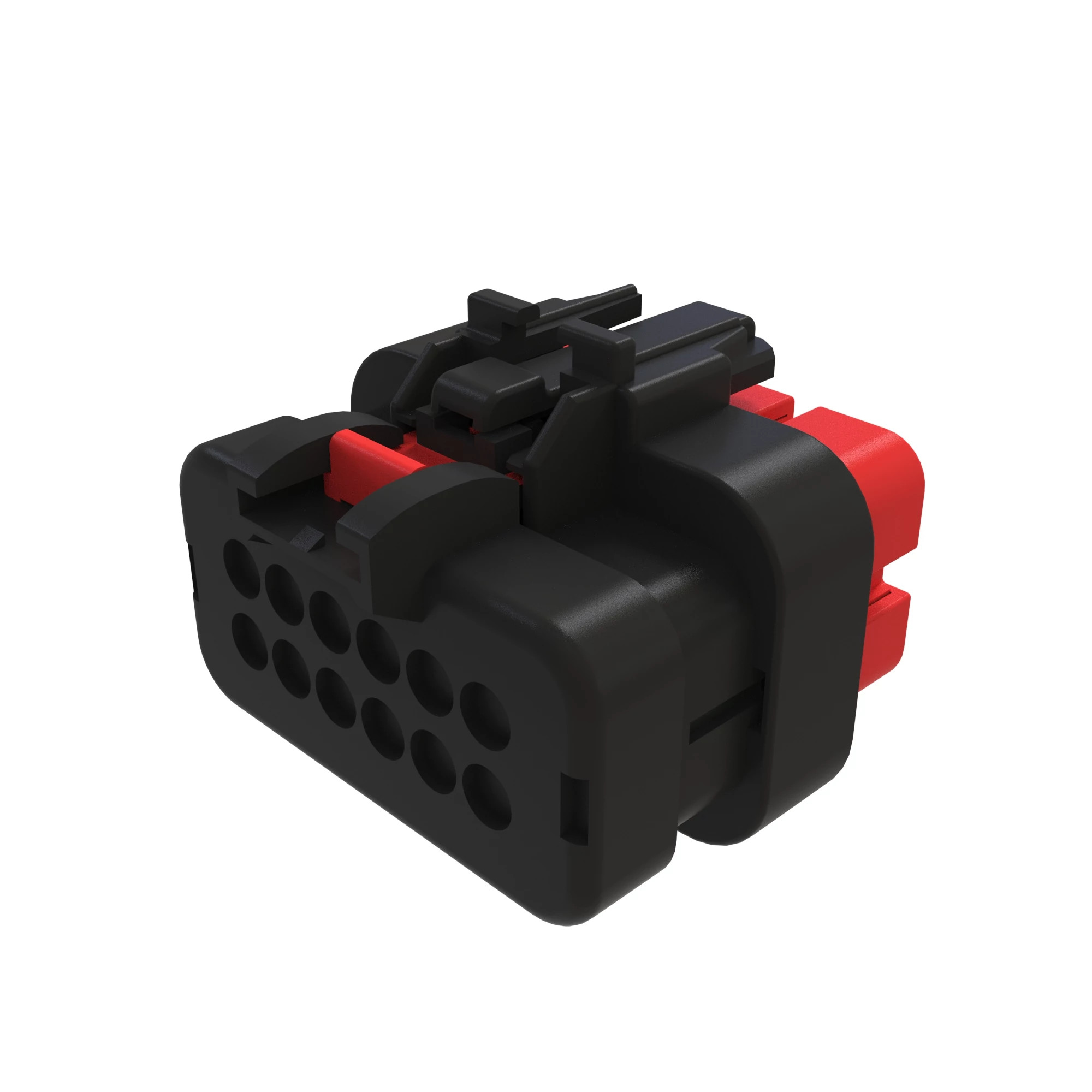 TYCO AMPSEAL16 12W RCPT SLD RED PLS