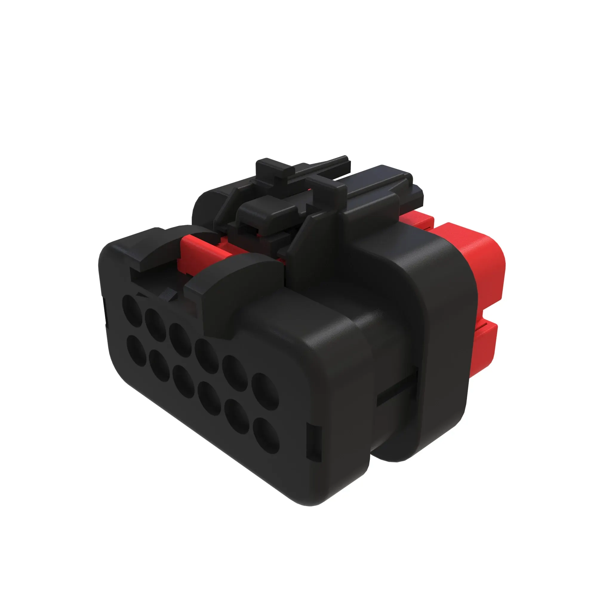 TYCO AMPSEAL16 12W RCPT SLD RED PLS