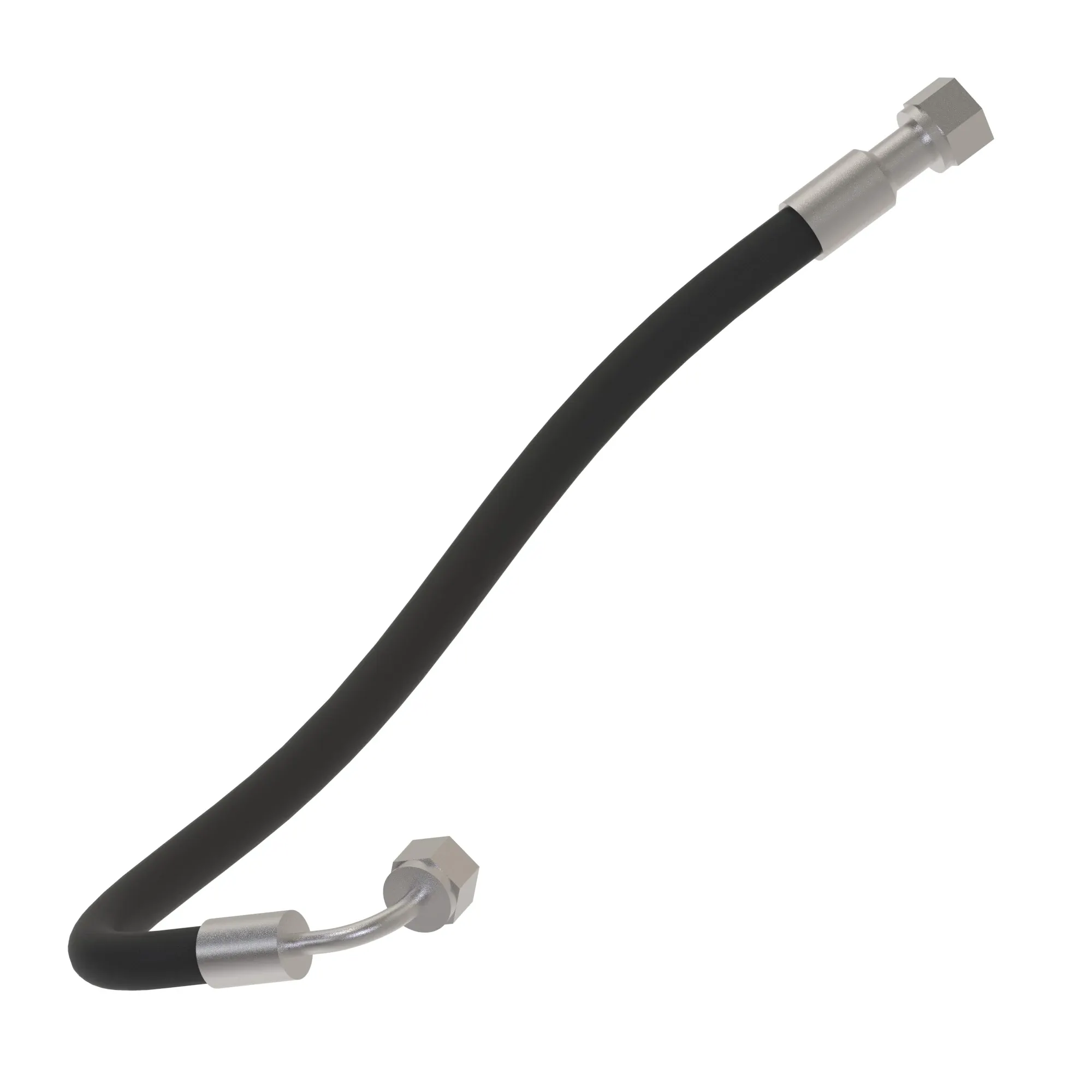 John Deere Reinforced with Metal Rubber Hydraulic Hose - F057803