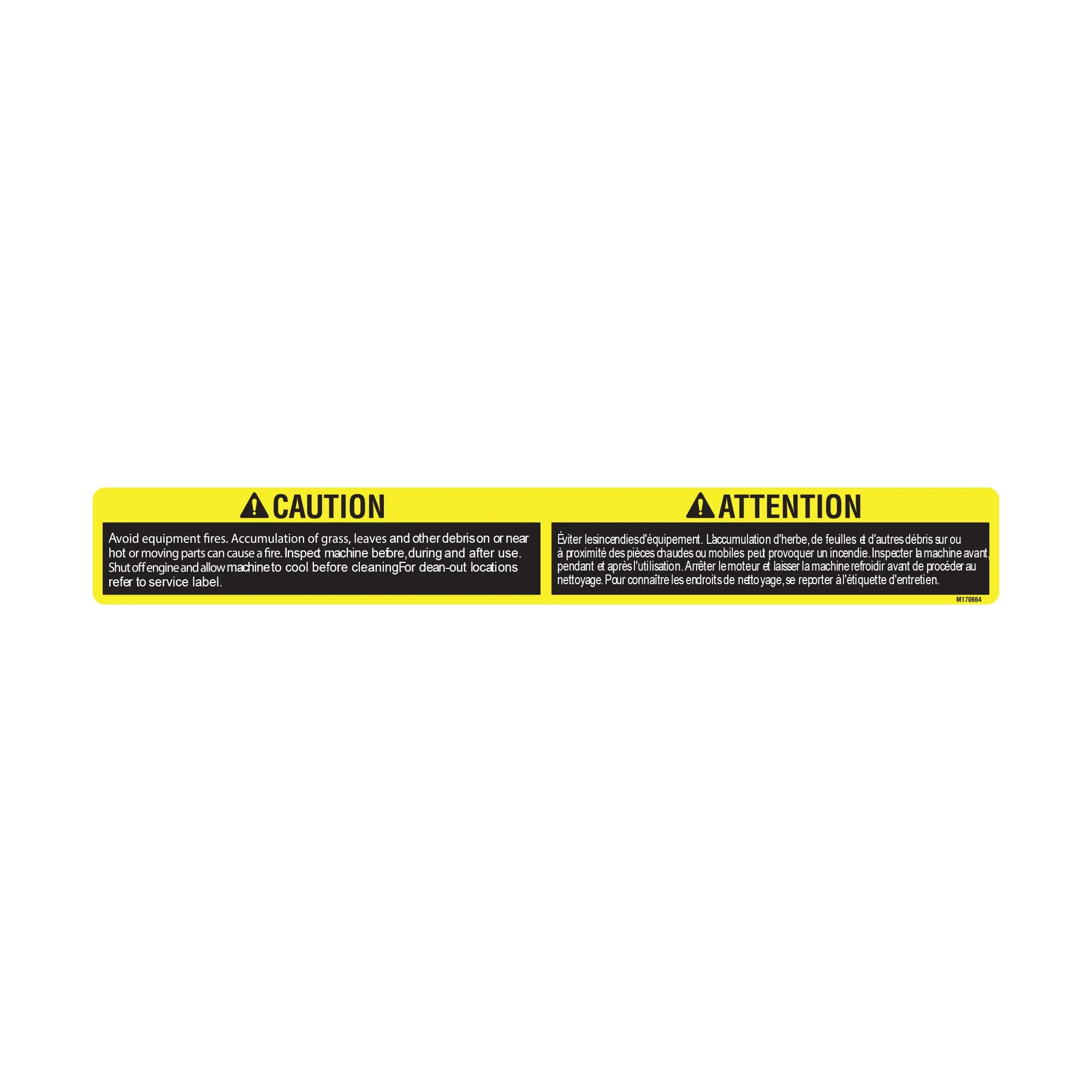 John Deere Label - M170664