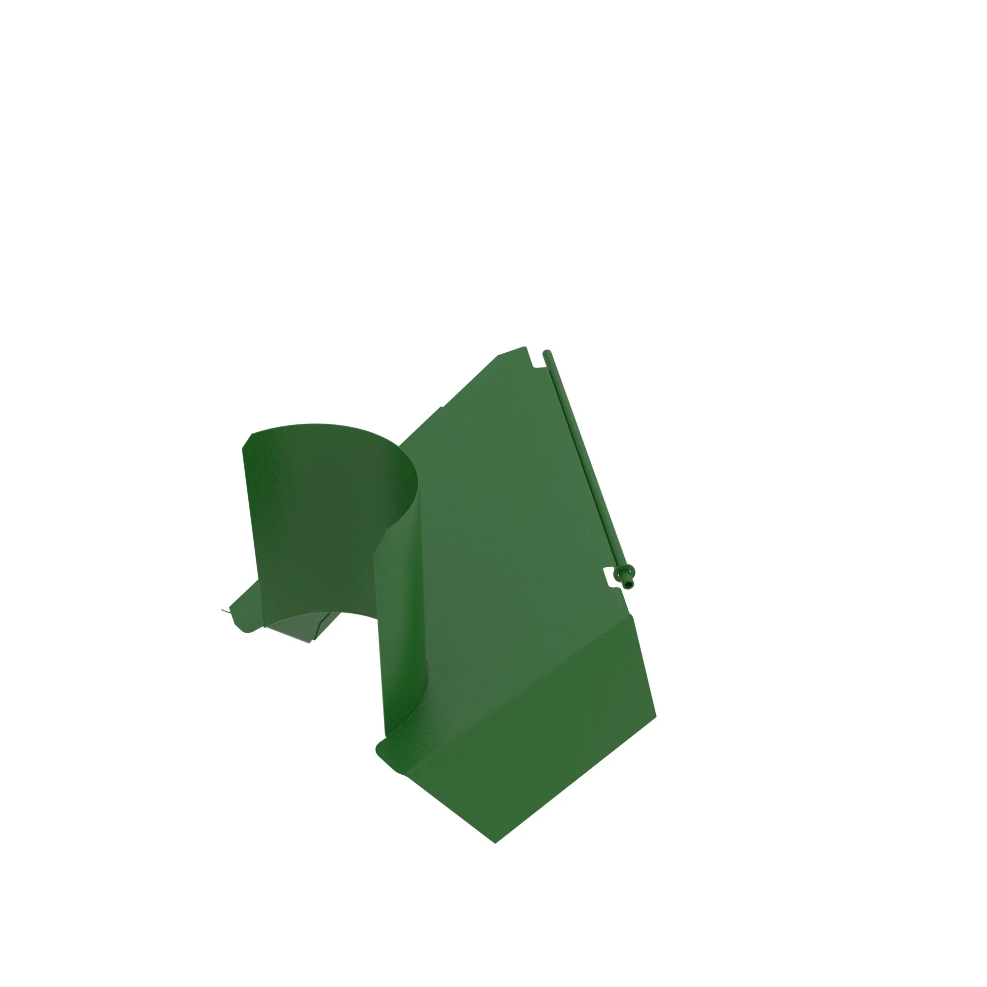 John Deere Front Shield, Left Side - AZ100396
