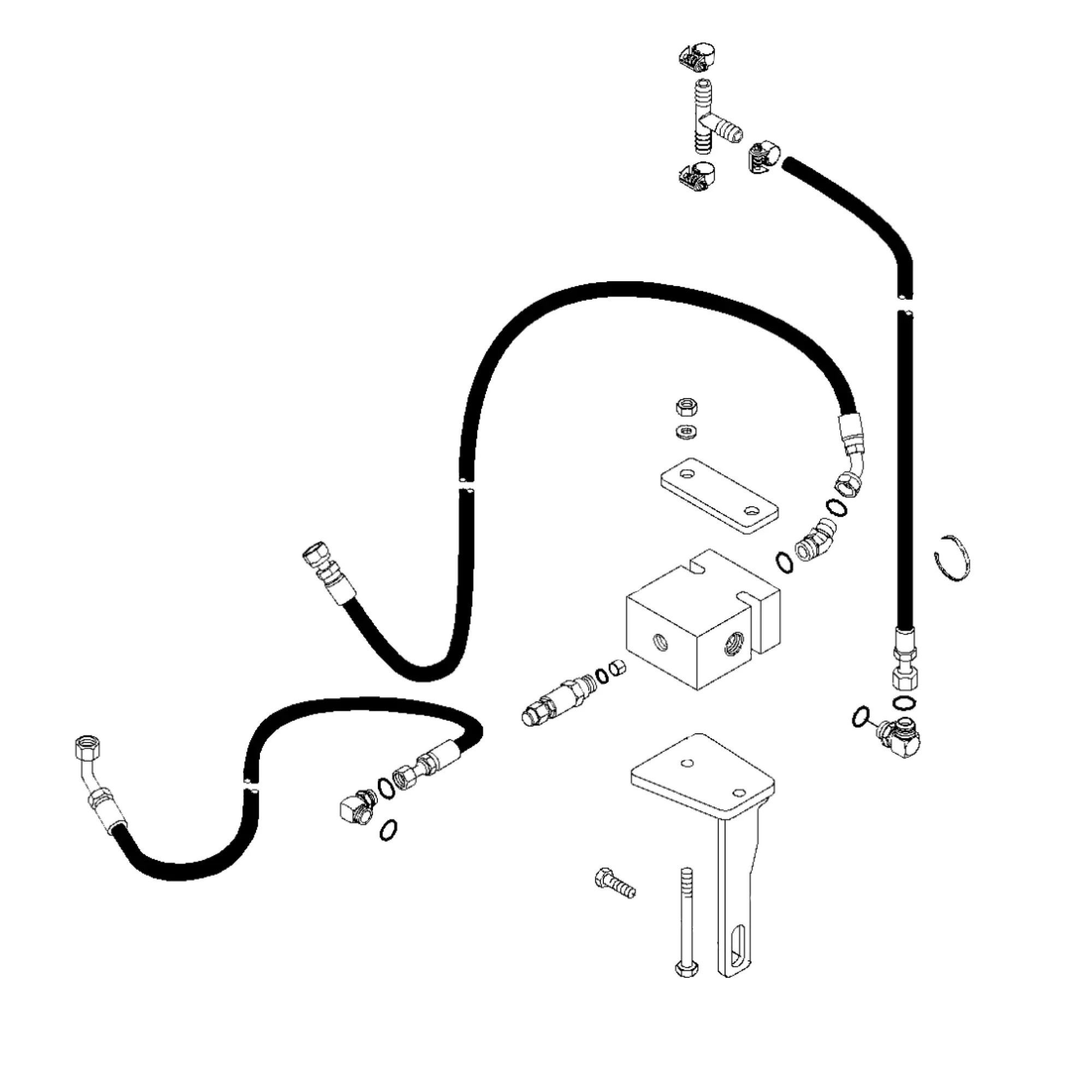 John Deere Brake Pressure Reducing Valve Kit - RE261445