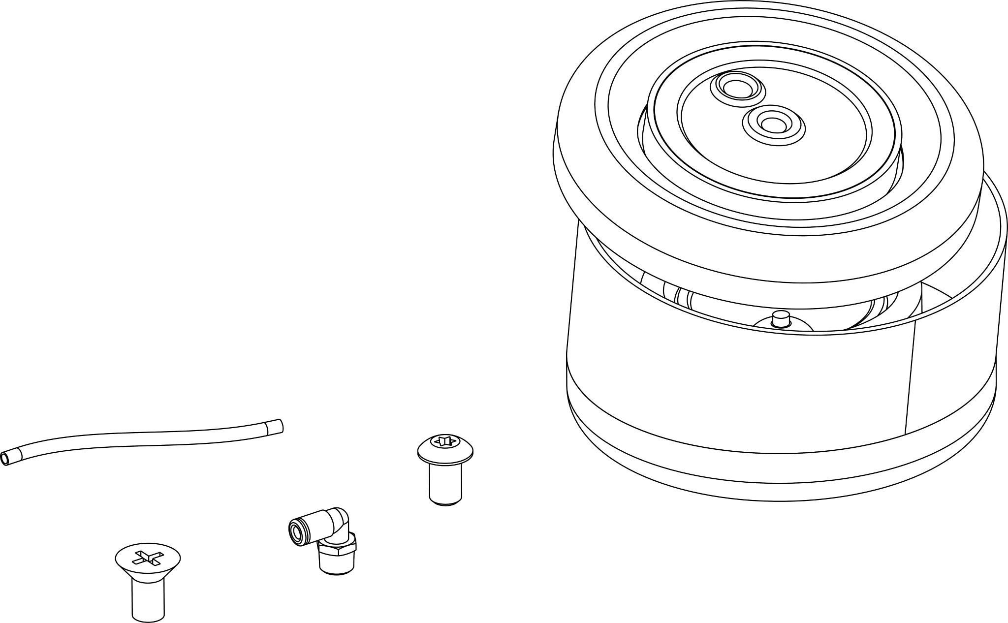 John Deere Air Spring Seat Kit - AT504867