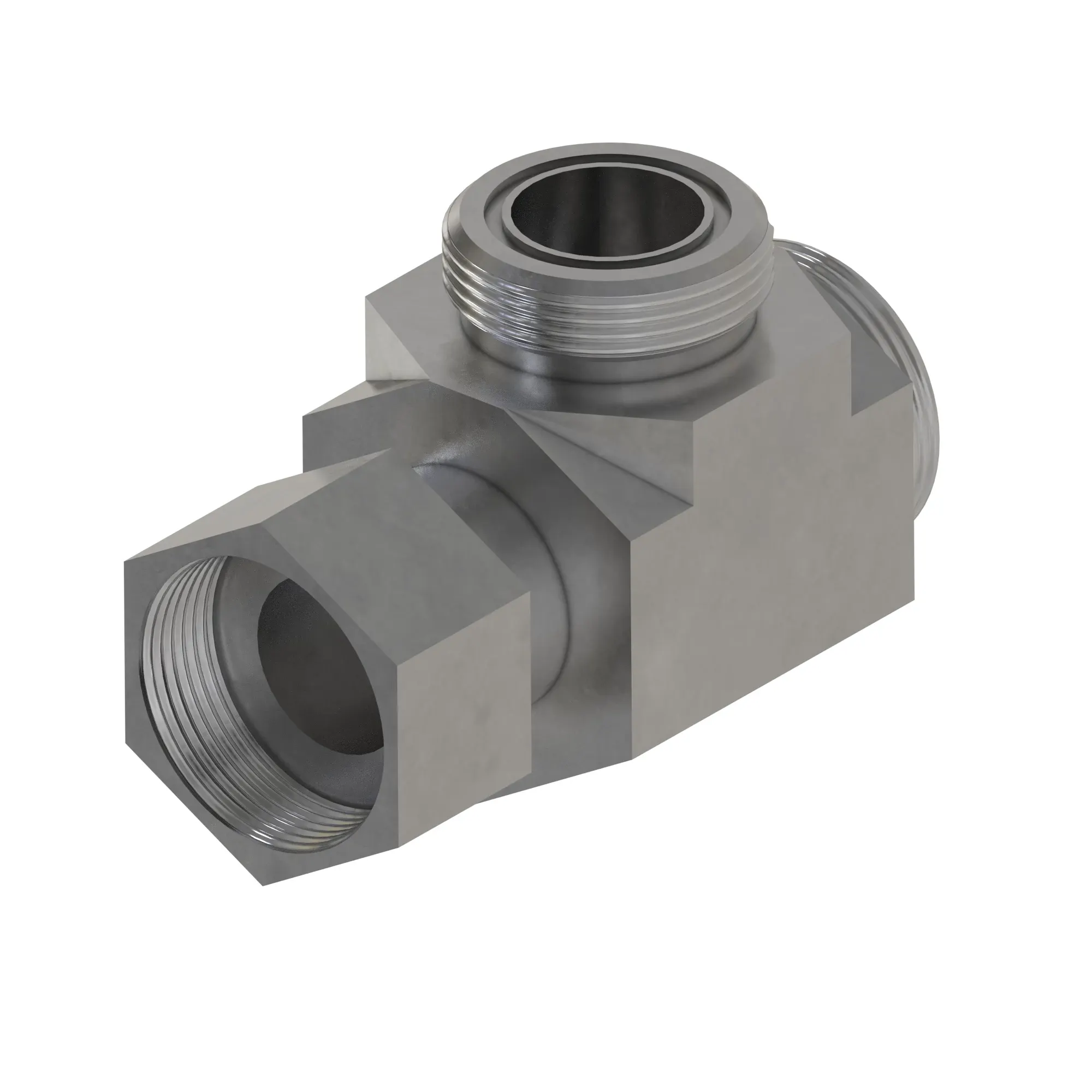 SWIVEL RUN TEE,O-RING FSF
