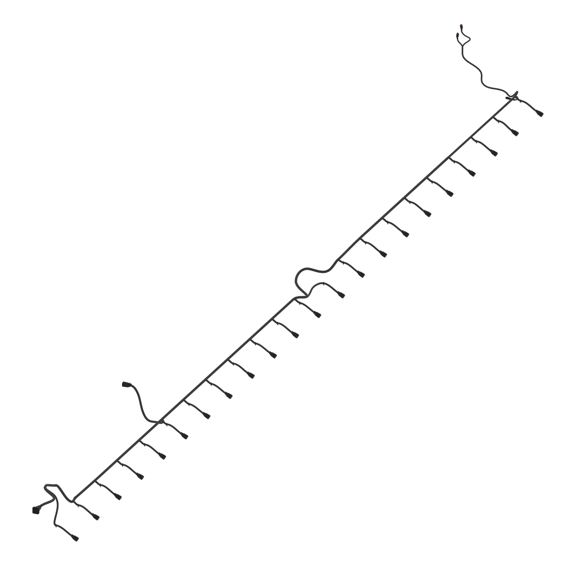 John Deere Backbone Wiring Harness, Right Side - AA95643