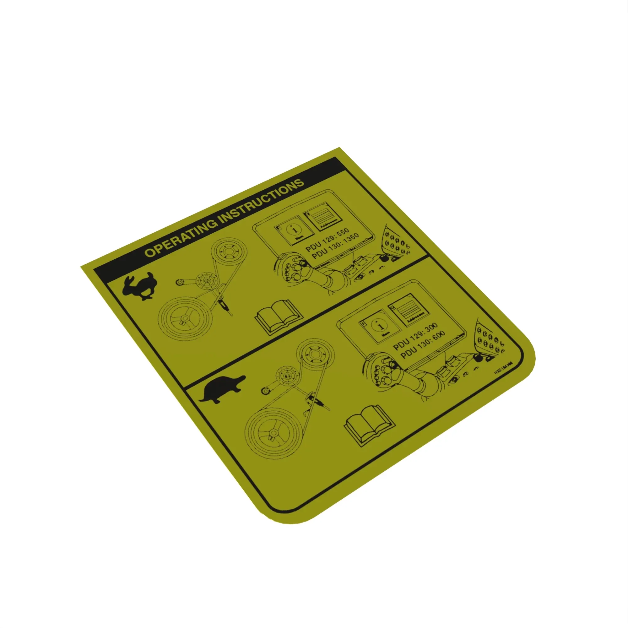 John Deere Label - HXE104188