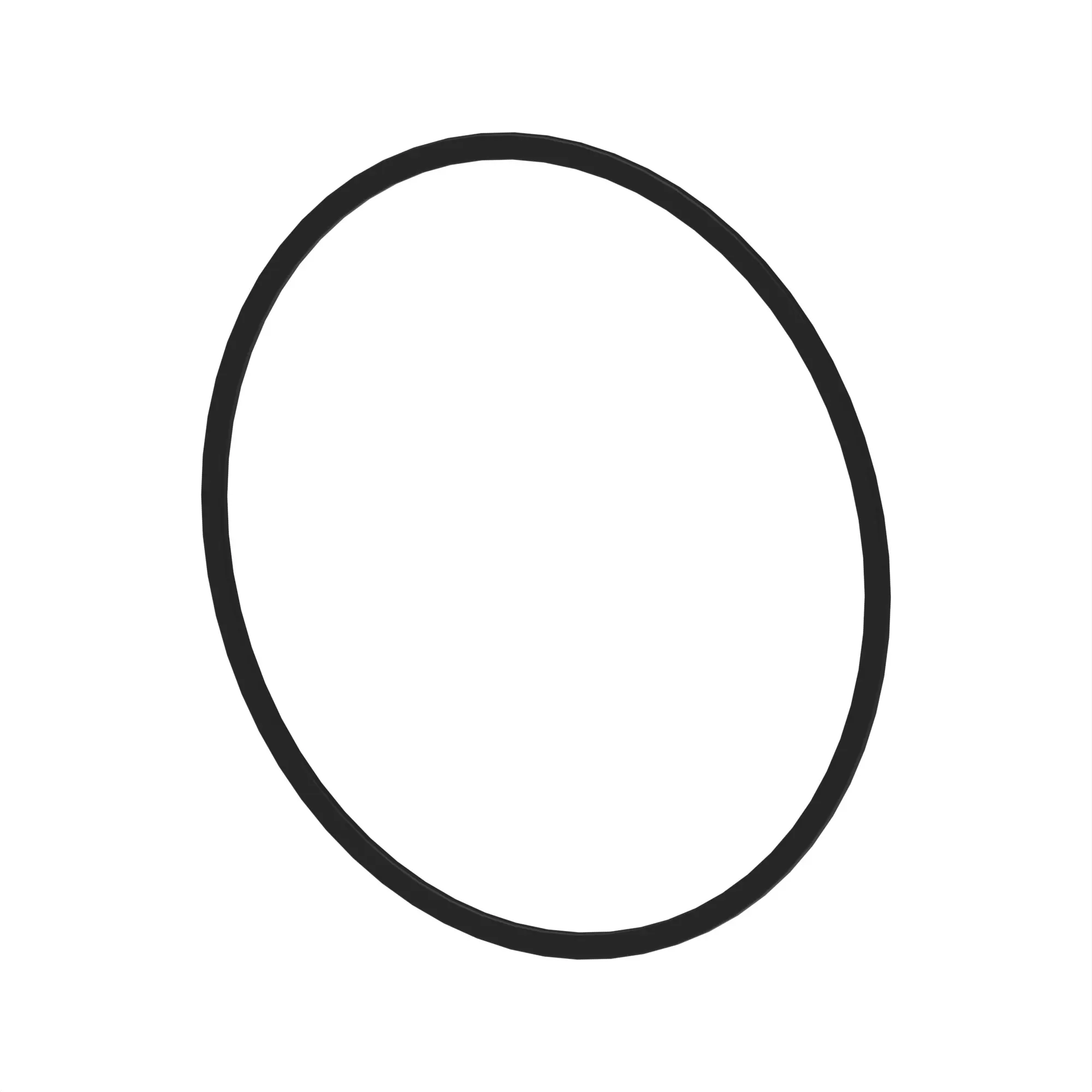 John Deere Rubber Back-Up Ring with Tab - R78993