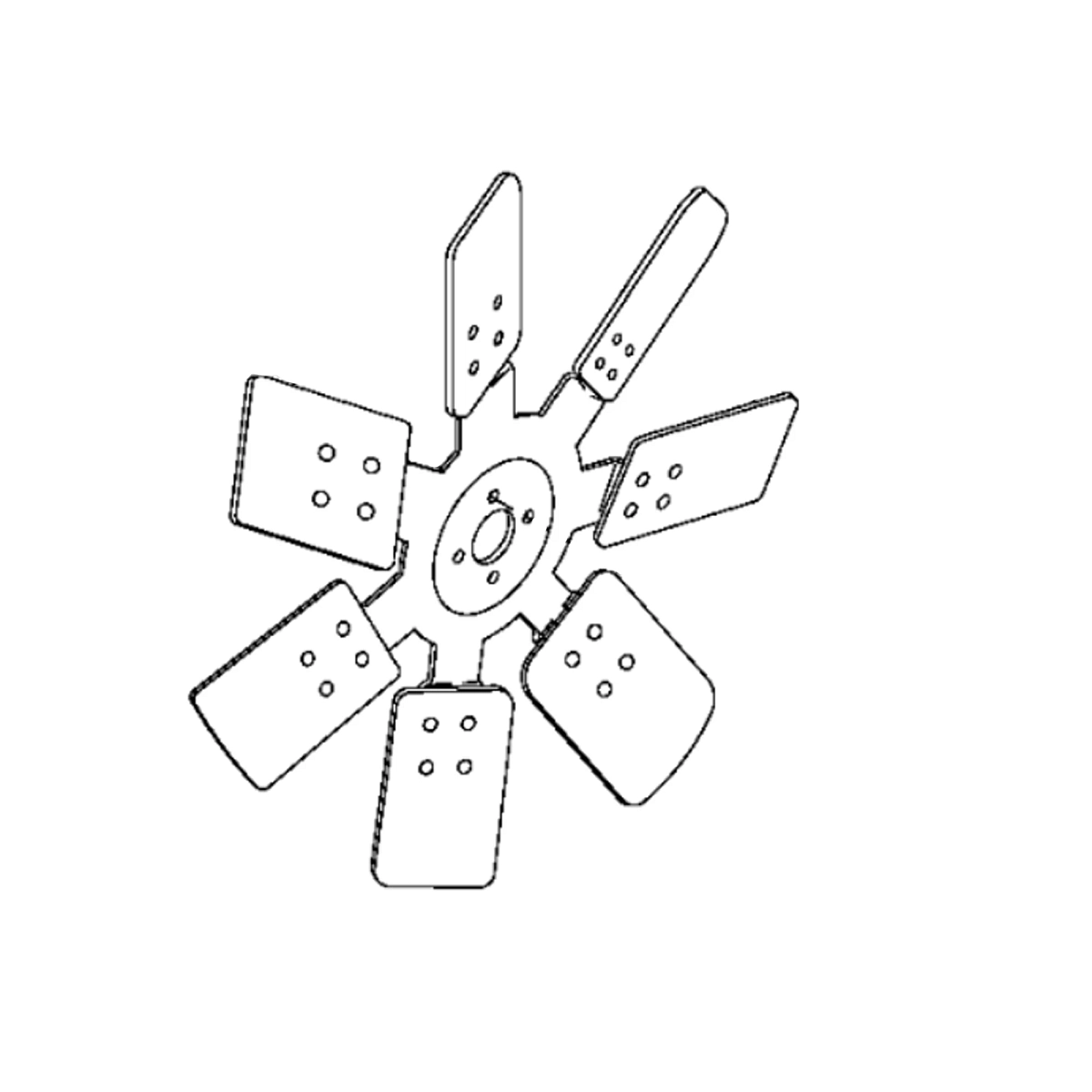 Suction Fan, 488 MM, Ccw