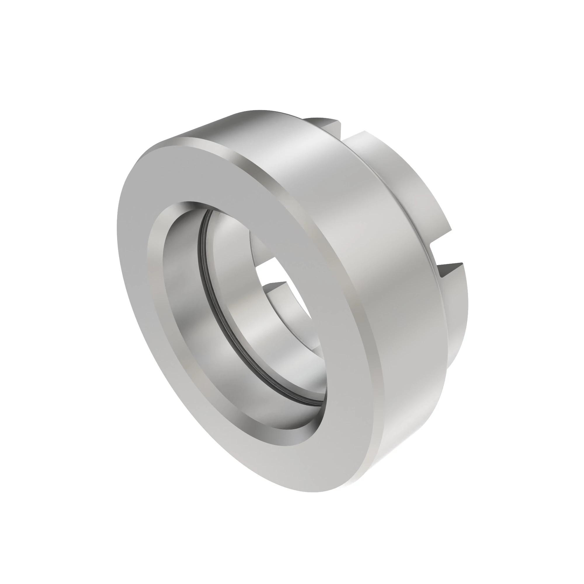 NUT, METRIC, THIN HEX SLOTTED