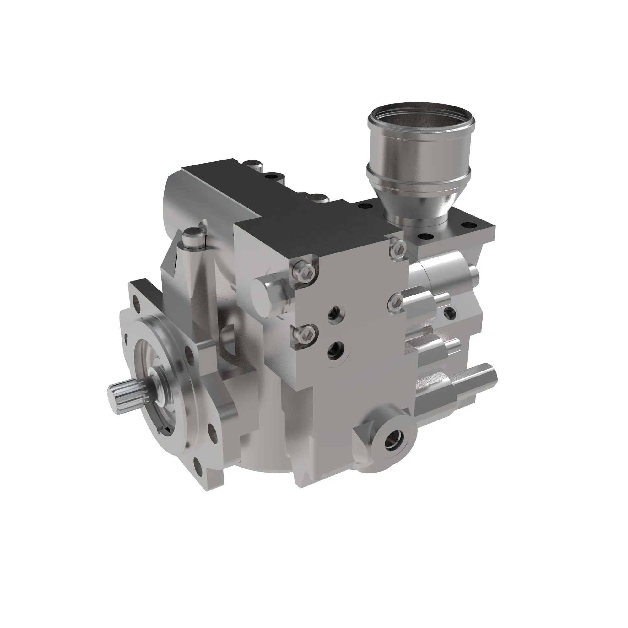 John Deere Steering Hydraulic Pump, 75 cc/rev - AT514215