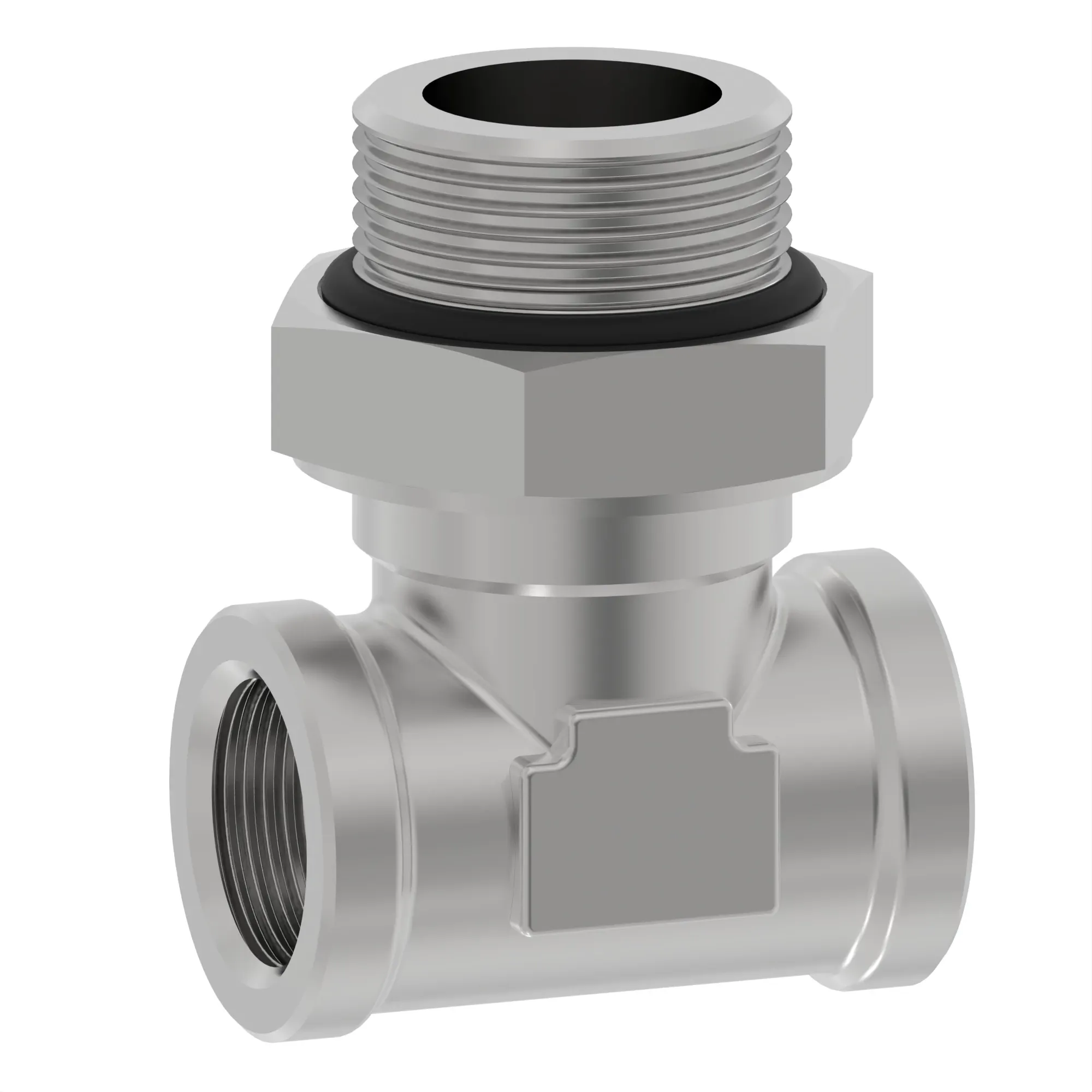 ELBOW FITTING, T-PIECE M22&NUT