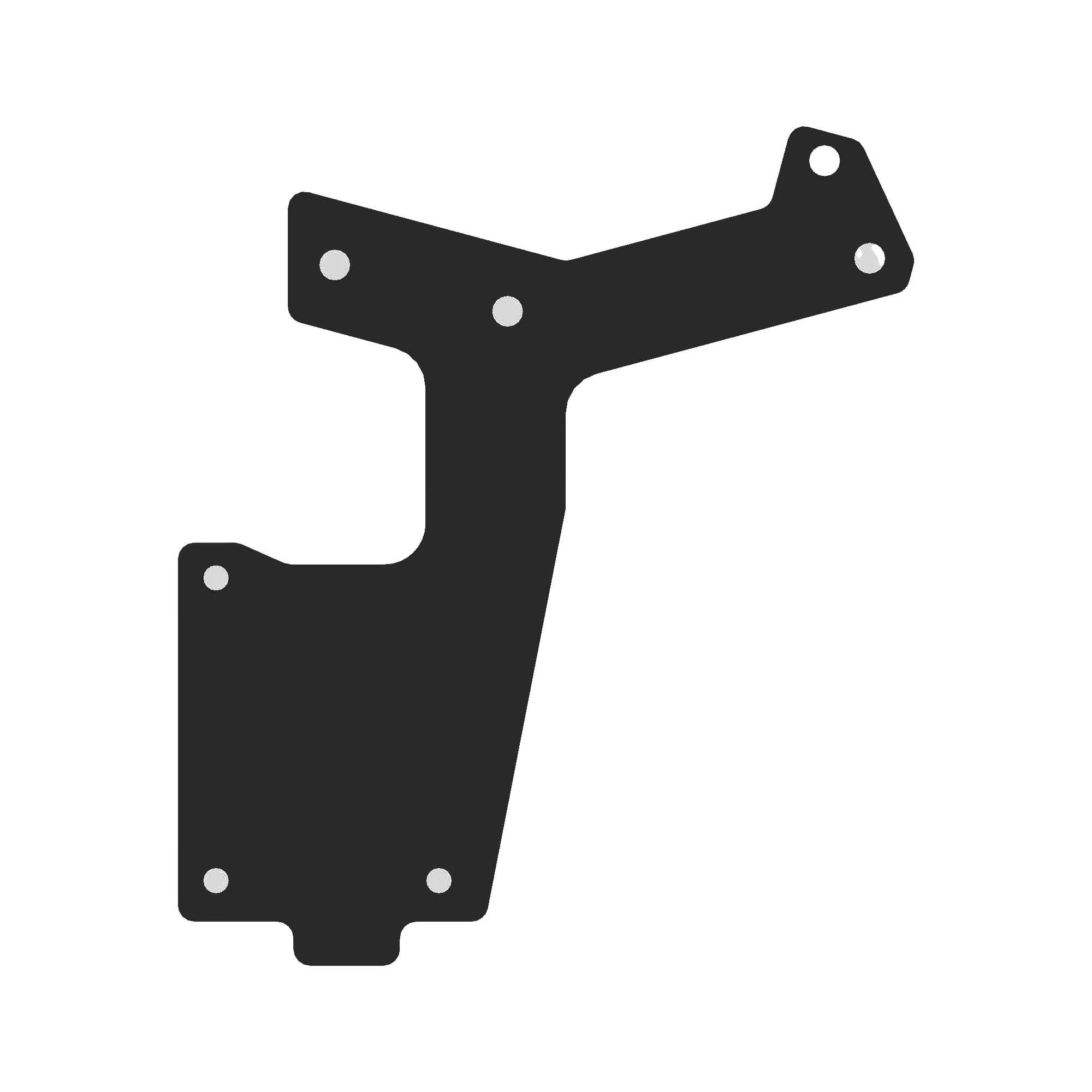 BRACKET, CAB DUAL REAR SCV MOUNTING