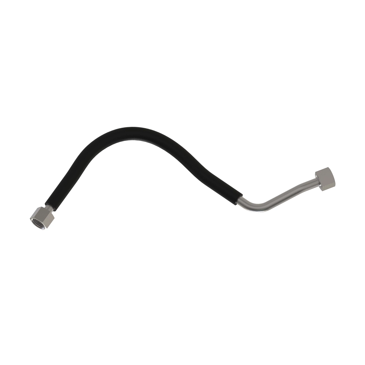 Oil Line, Steering, LH, Valve End