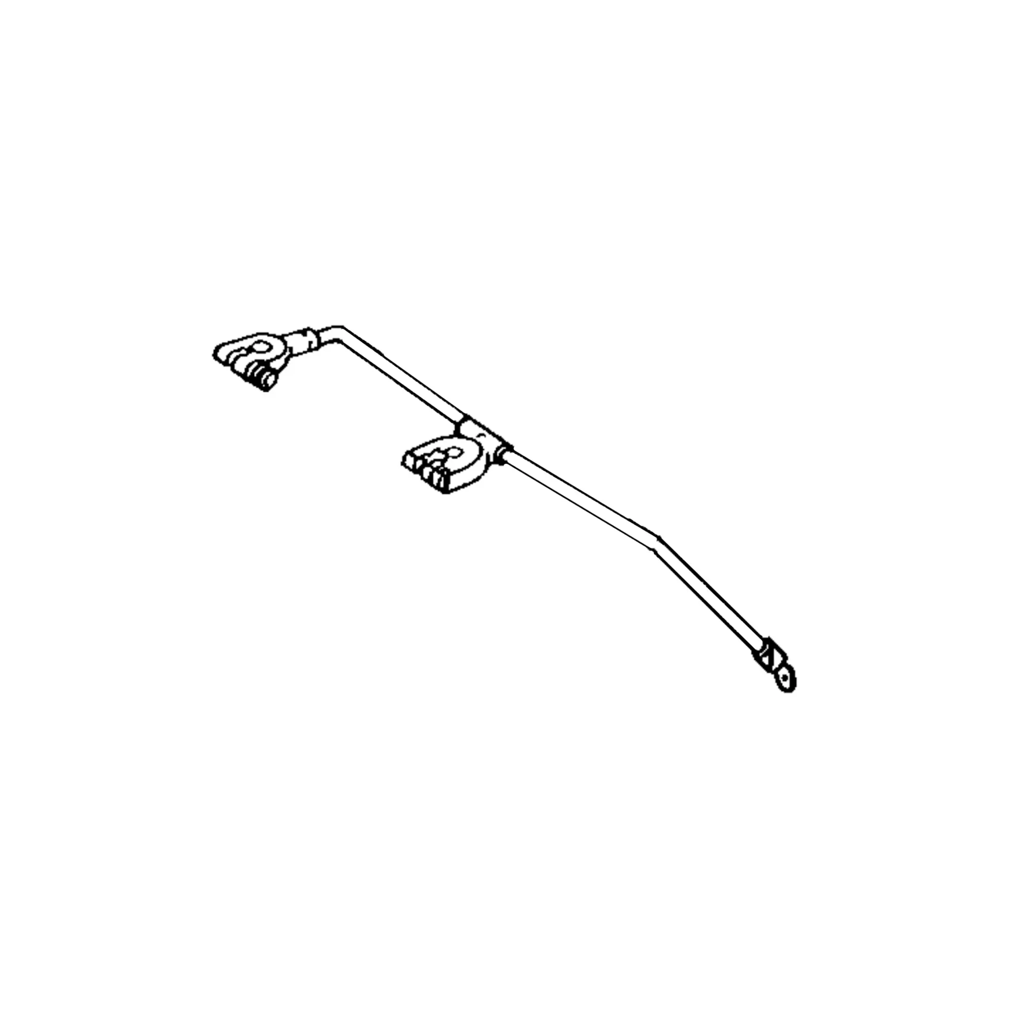 John Deere Battery Cable, Length 736.6 mm - AT14764