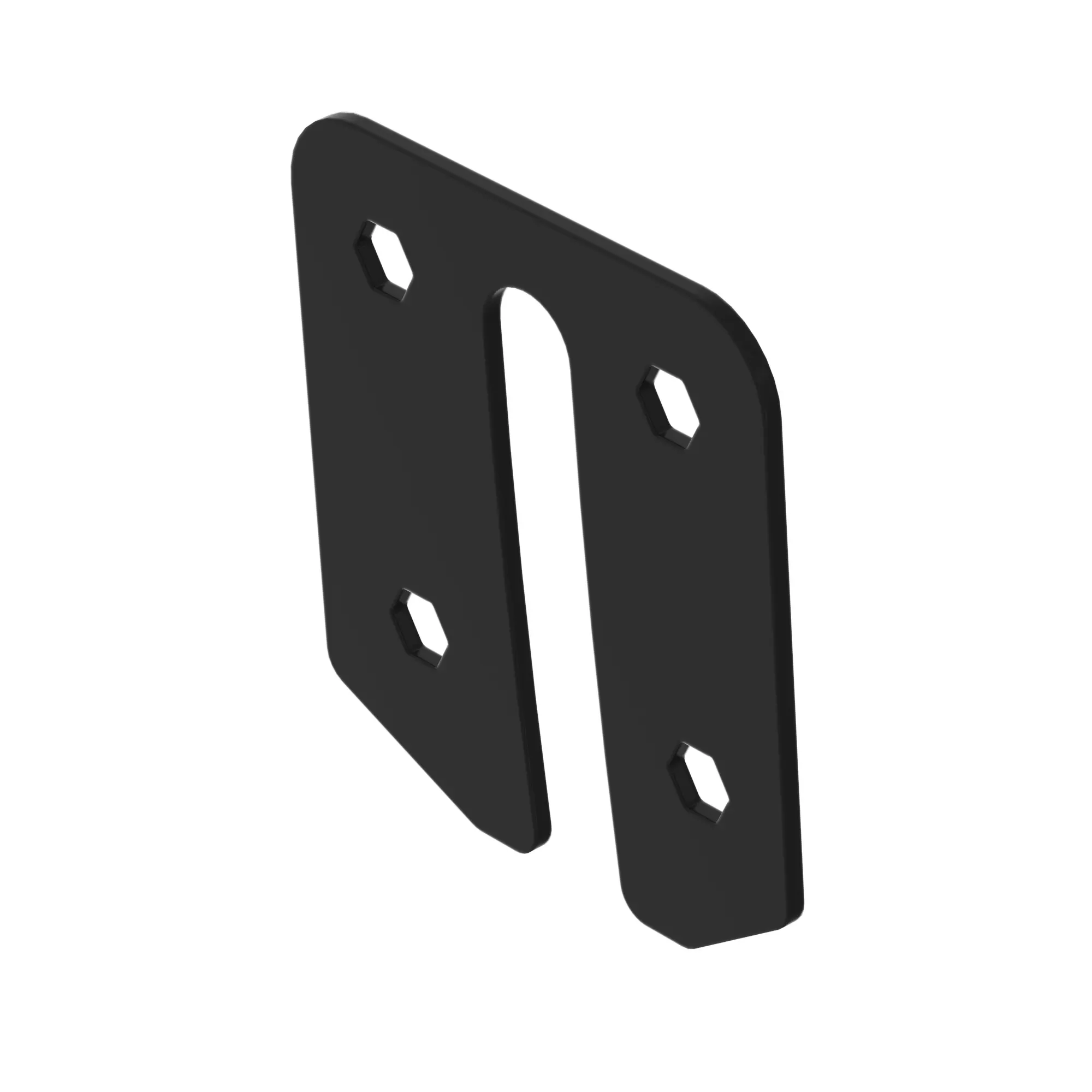 BRACKET, GUIDE RUBBER, MUDGUARD