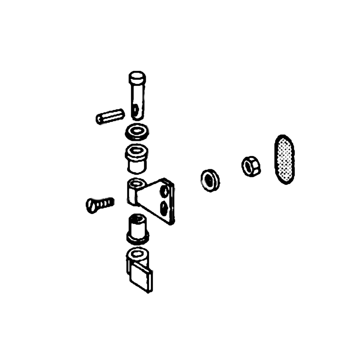 John Deere Cab Door Hinge - AR103633