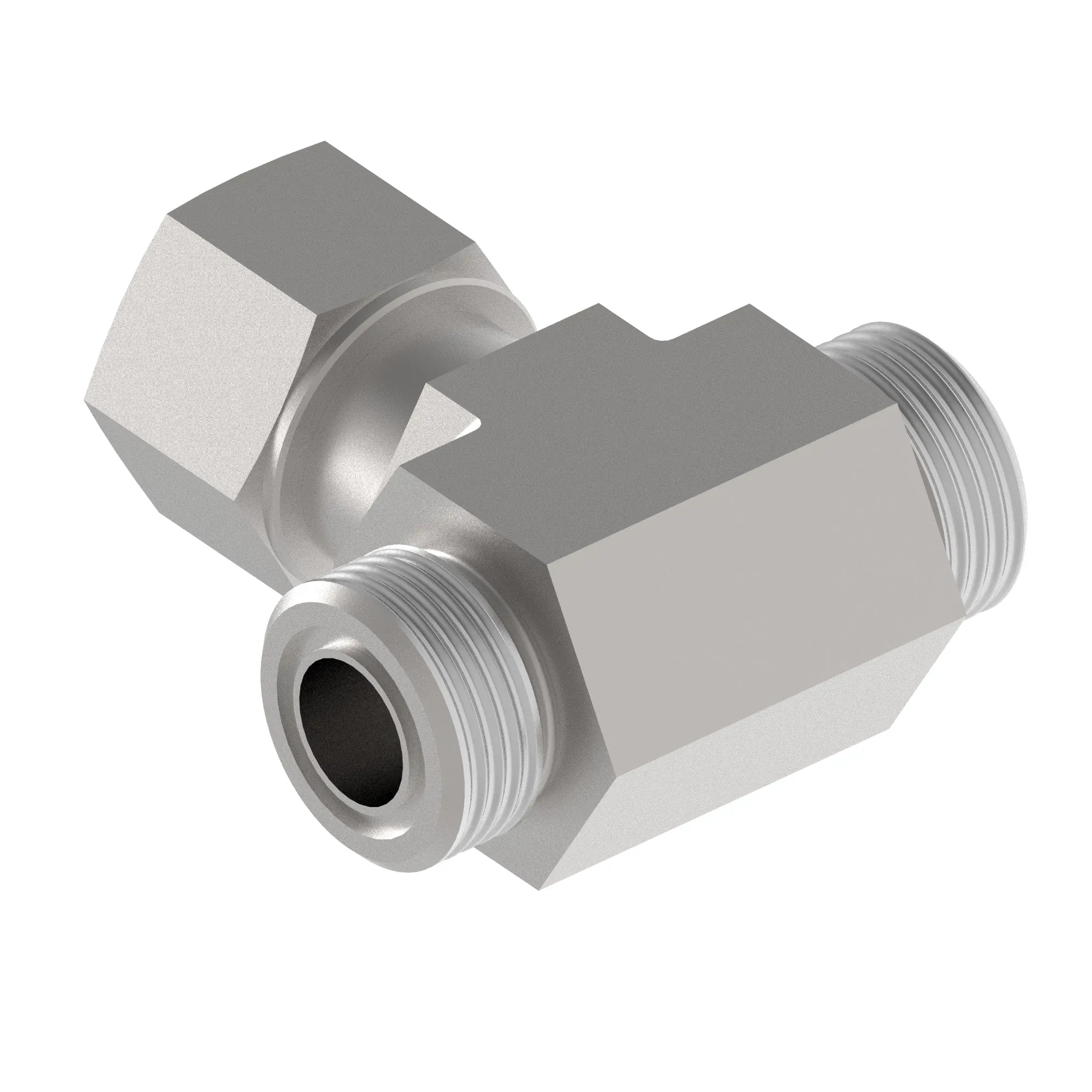 SWIVEL BRANCH TEE,O-RING FSF