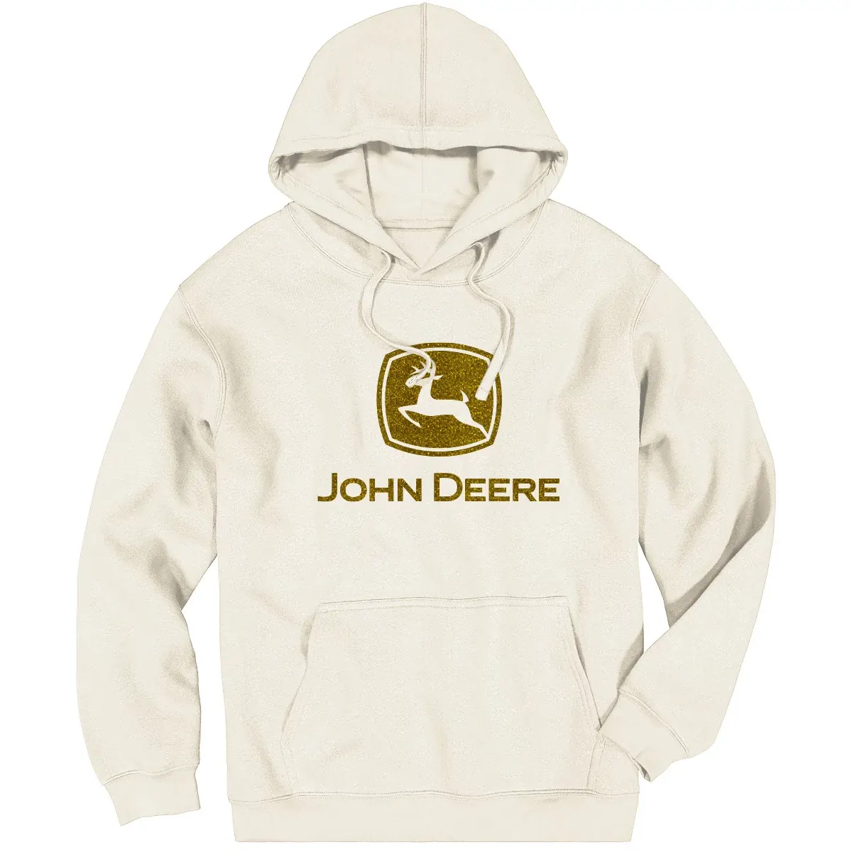 Gold Glitter Logo Hoodie