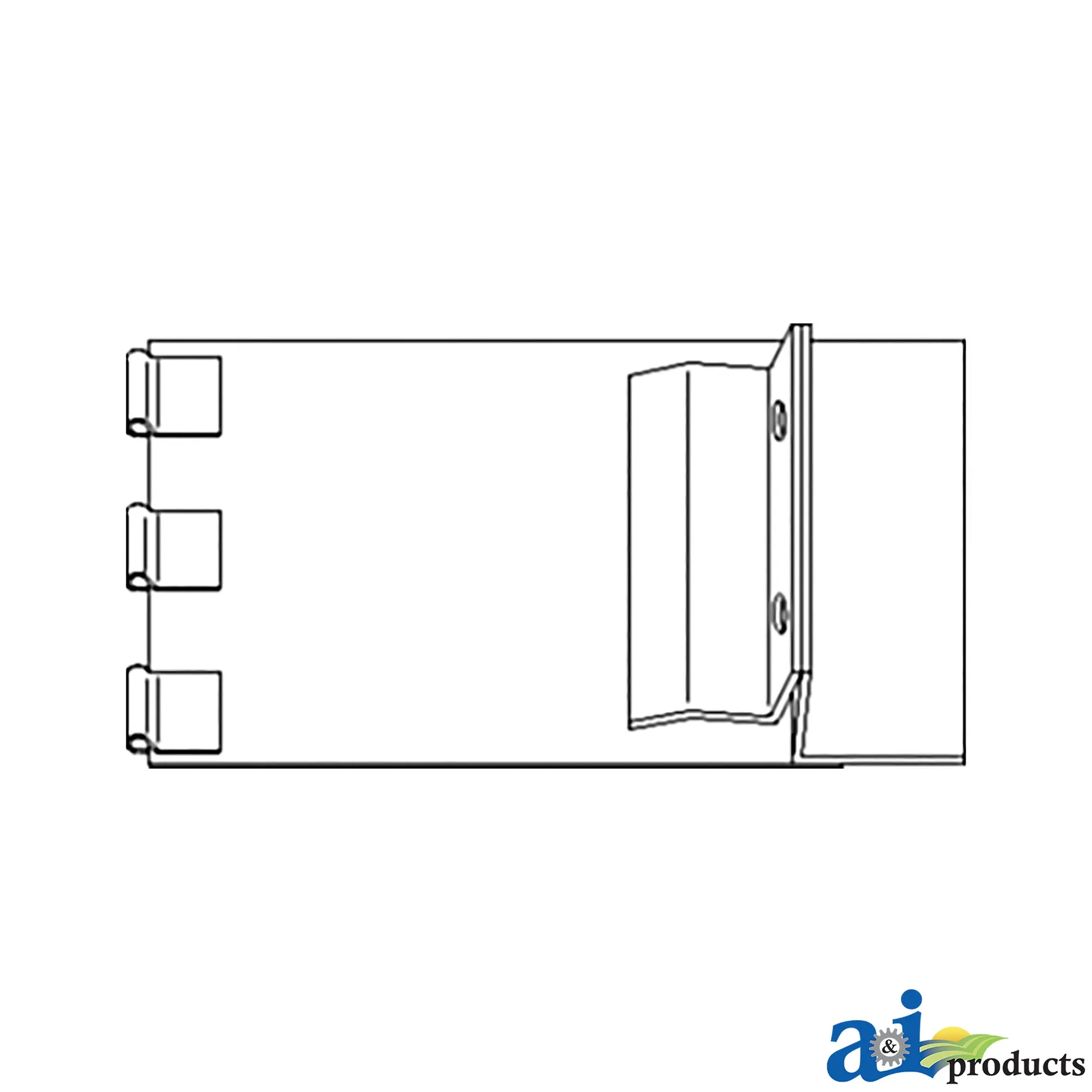 A&I Products Lower Elevator Door - A-AH98029