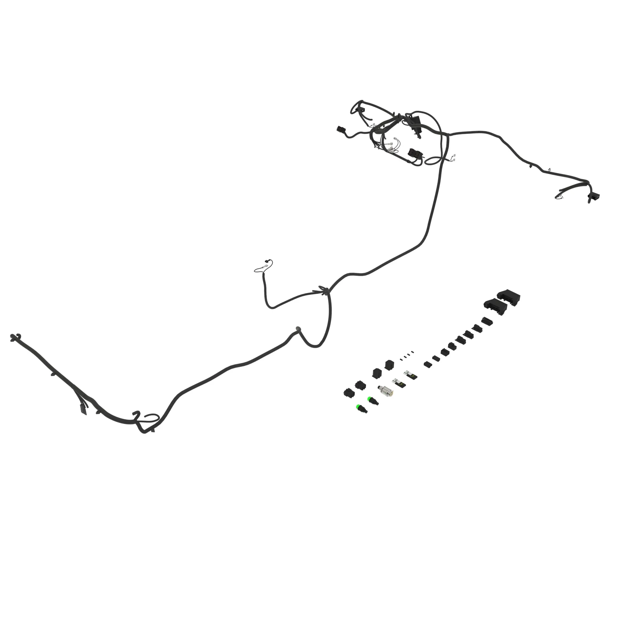 John Deere Wiring Harness - AM140366