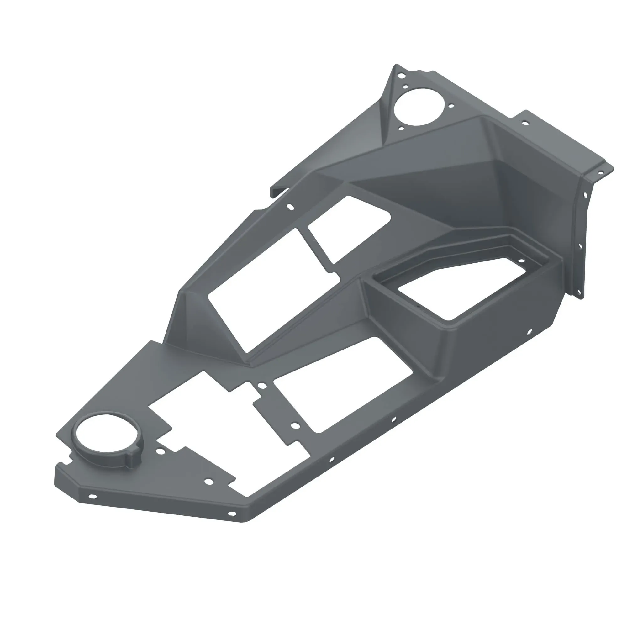 Console, RH Top Plastic