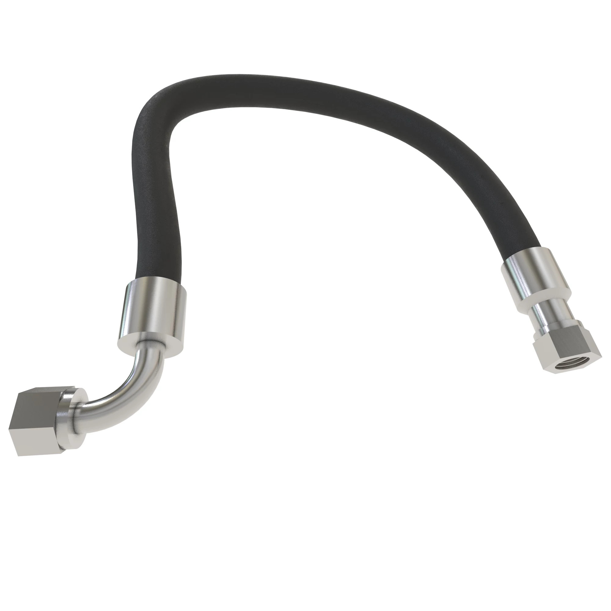 John Deere Reinforced with Metal Rubber Hydraulic Hose - F047947