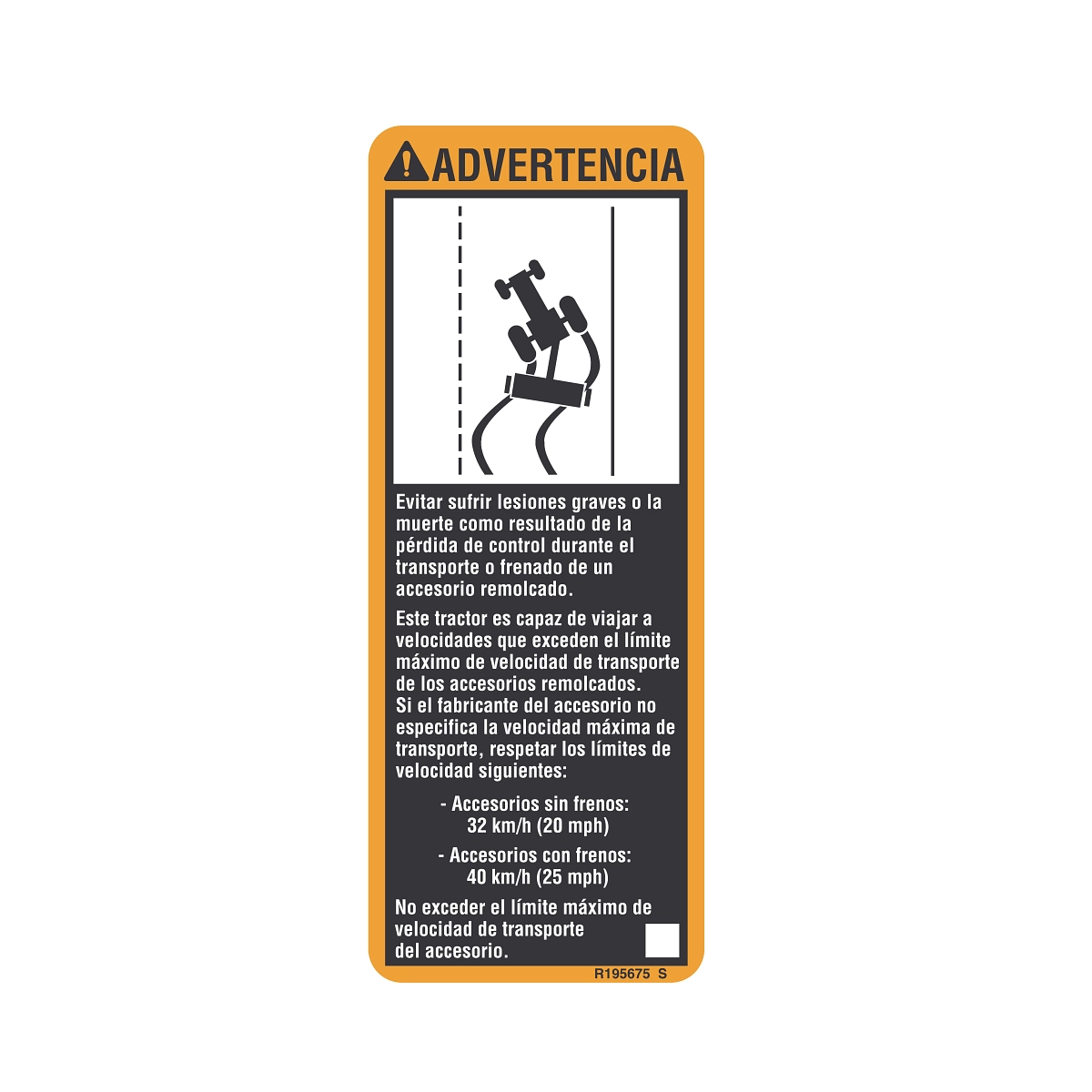 Safety Sign, Label, Warning, Spanis