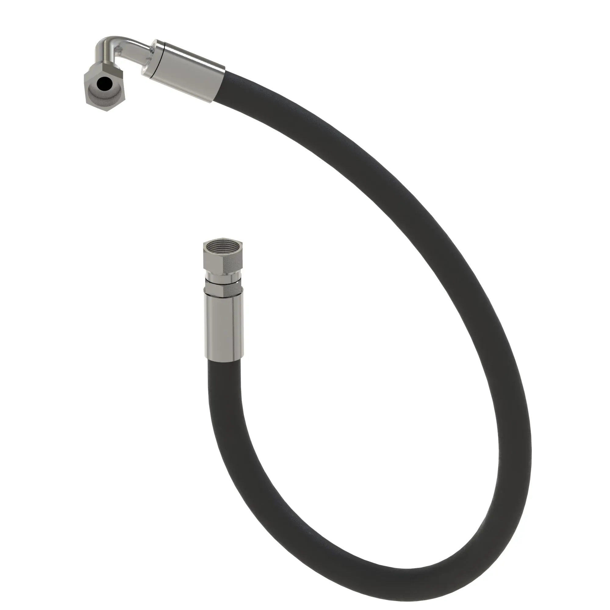 John Deere Hitch Cylinder Hydraulic Hose - TA22222