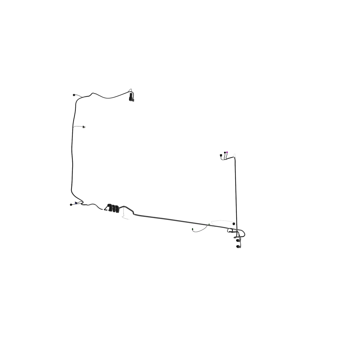 WIRING HARNESS, LEFT MAIN, STS MY08