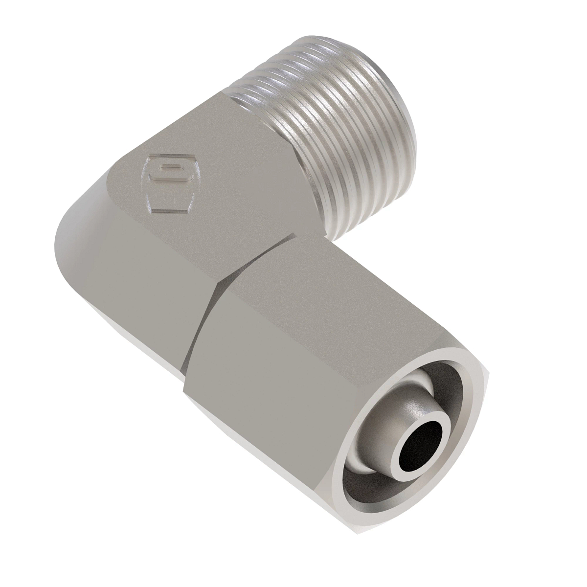 John Deere Swivel 90 Degree Elbow Fitting - AXE38355