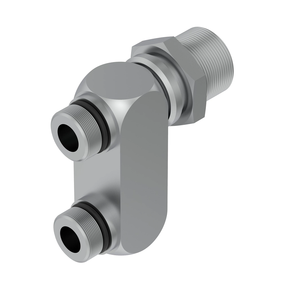 Fitting, Bulkhead 2X-12 ORB and -16