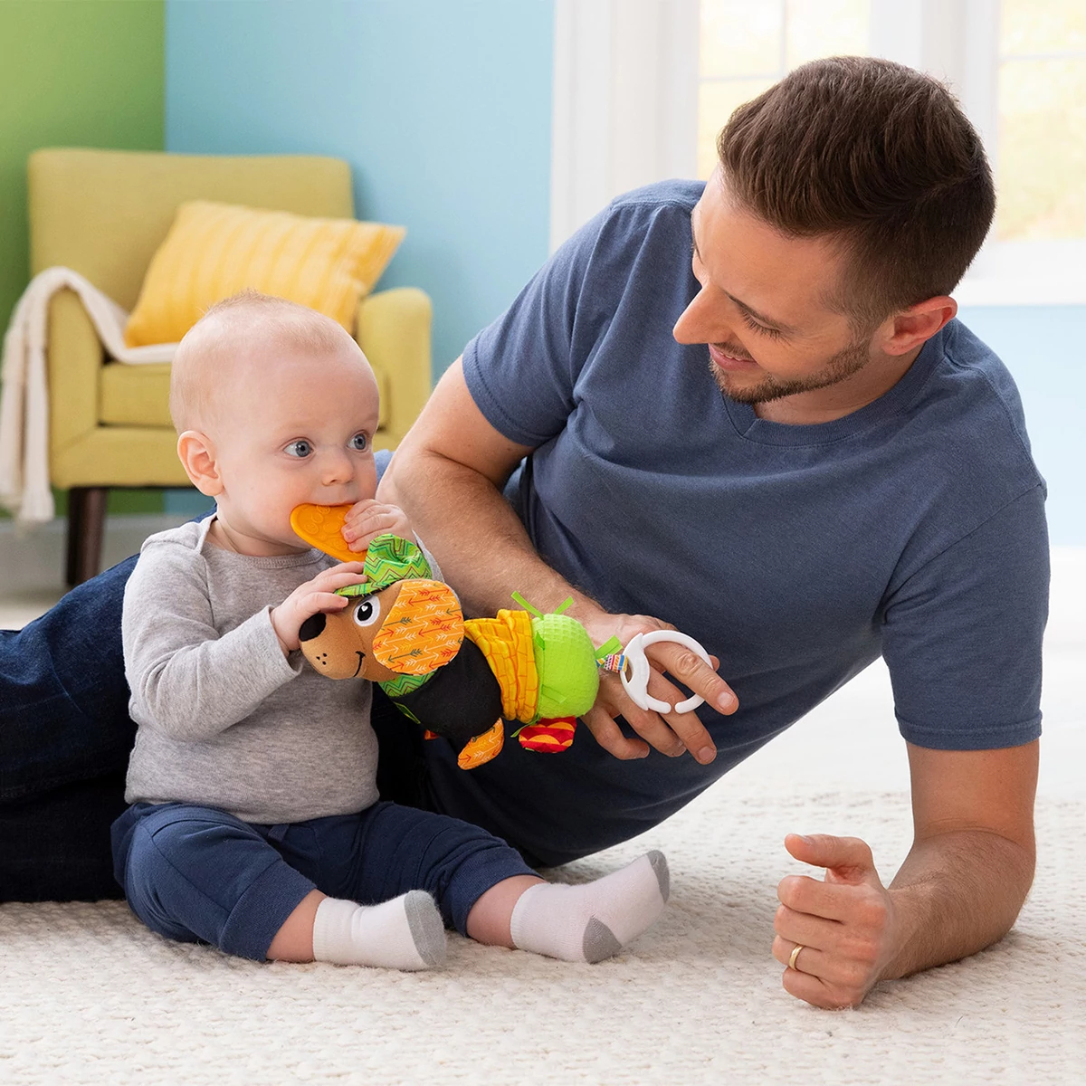 "Lamaze Corn E Dog Clip N' Go"