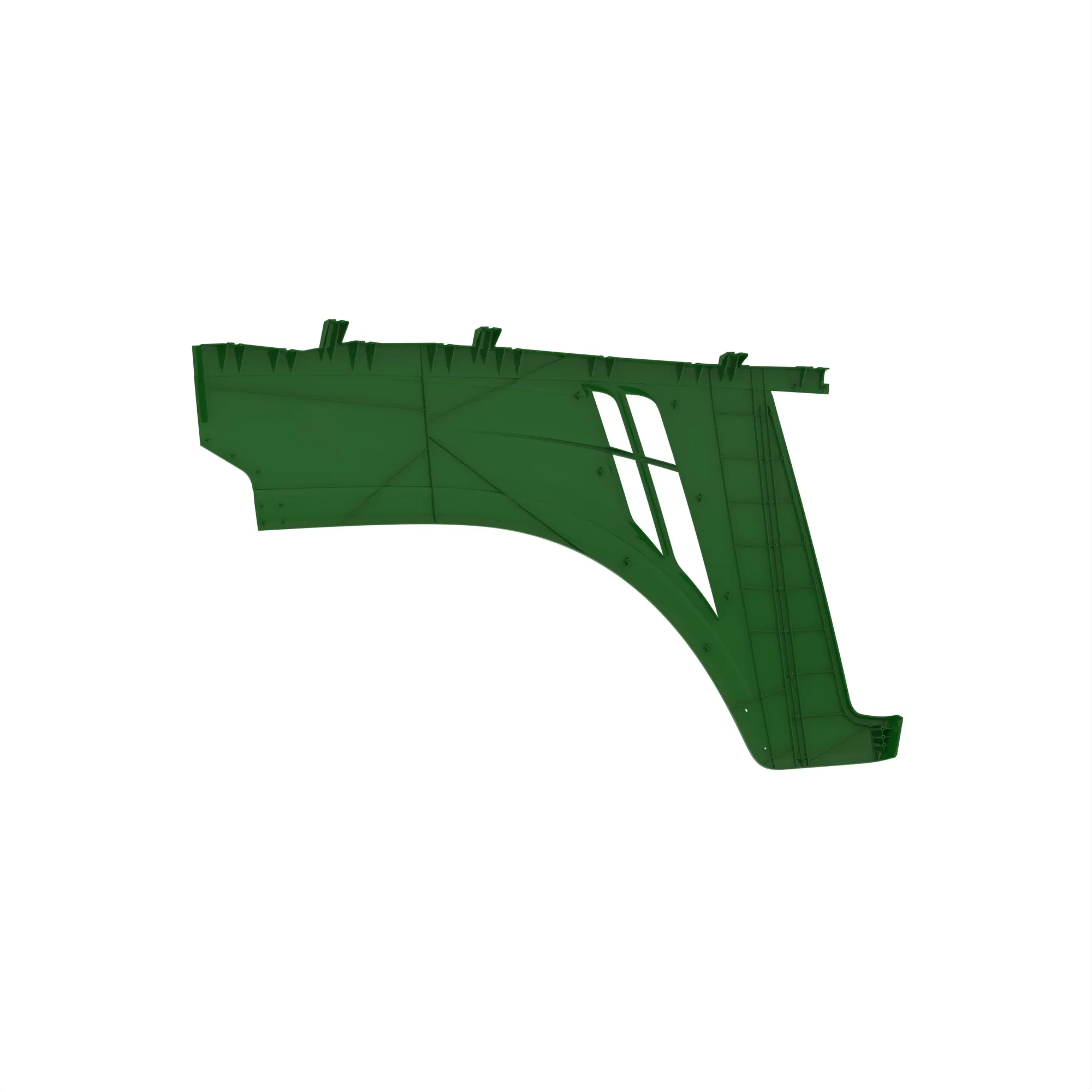 TR117195: Hood Panel with Handle, Left Side