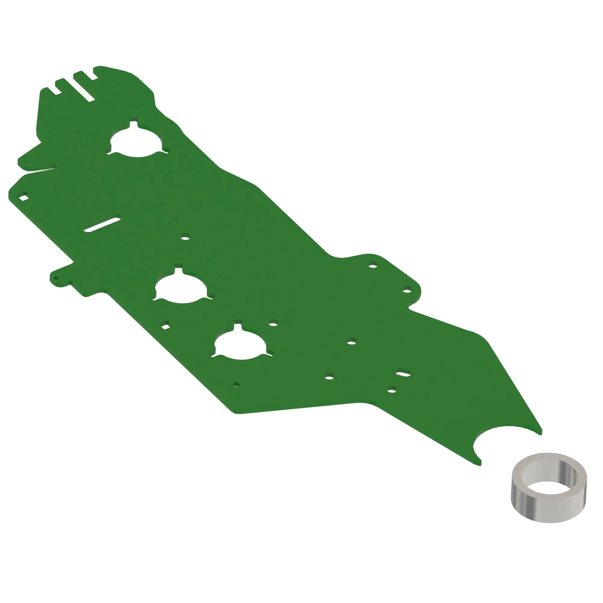 Welded assembly for contact drive