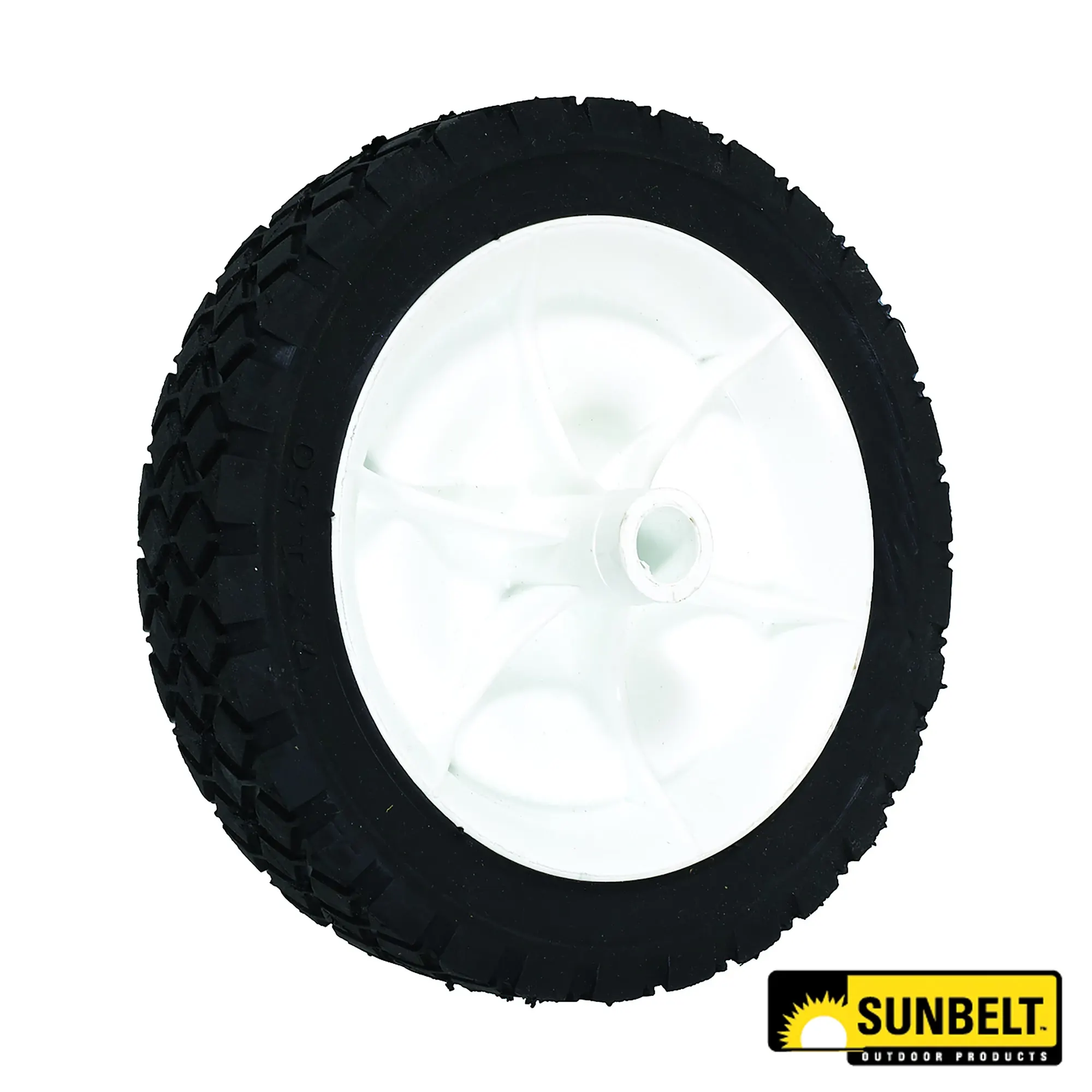 Sunbelt Plastic White Deck Wheel, 7 X 1.5 - A-B1SB2991