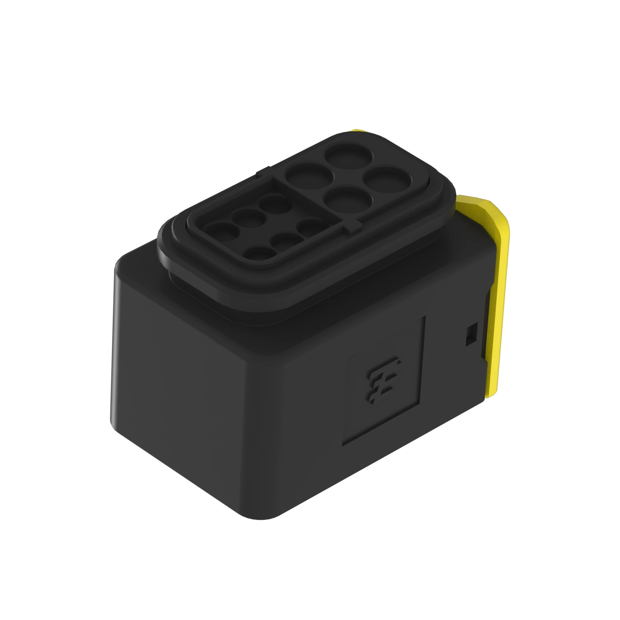 CONN TYCO HDSCS 10W FS BLK PLSTC